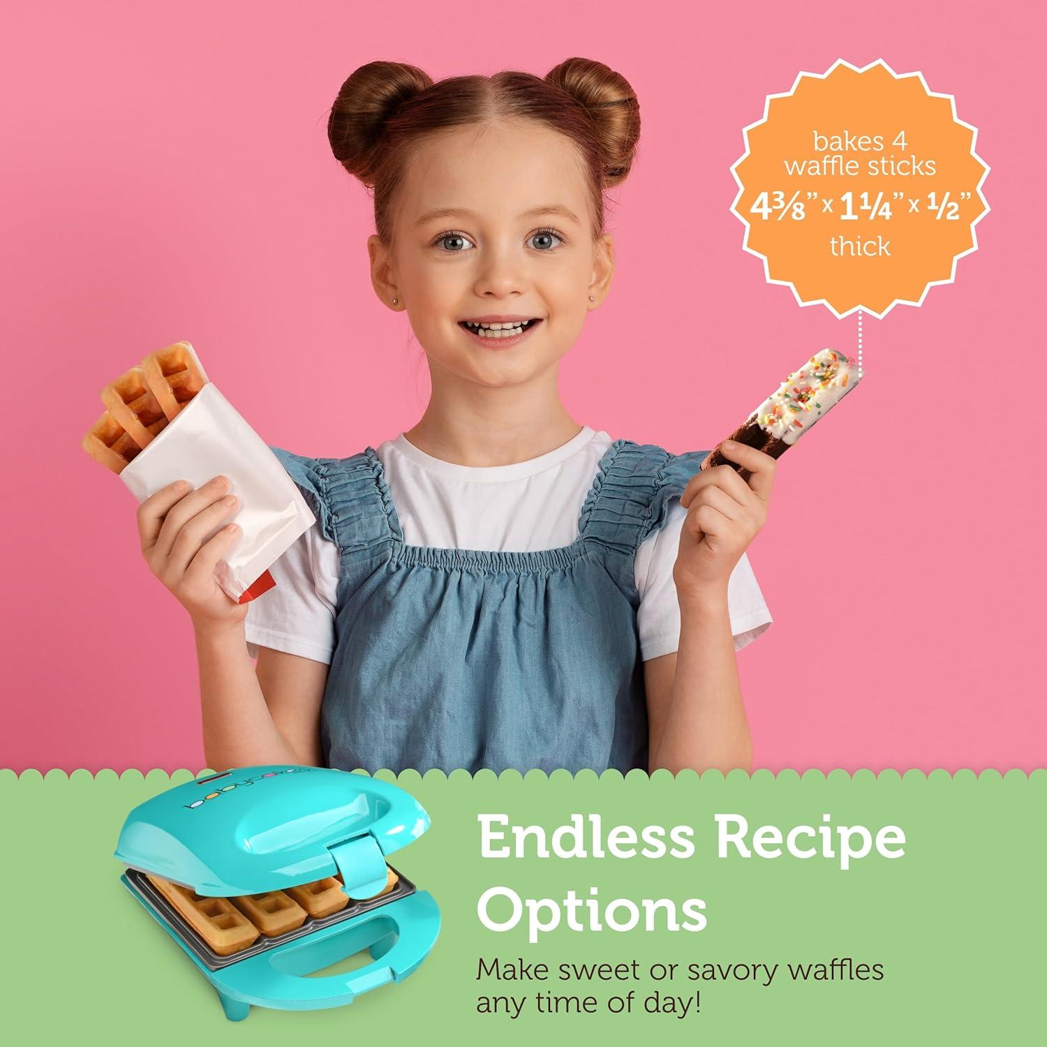 Mini Waffle Stick Maker Babycakes - 4 Waffles en 5 min