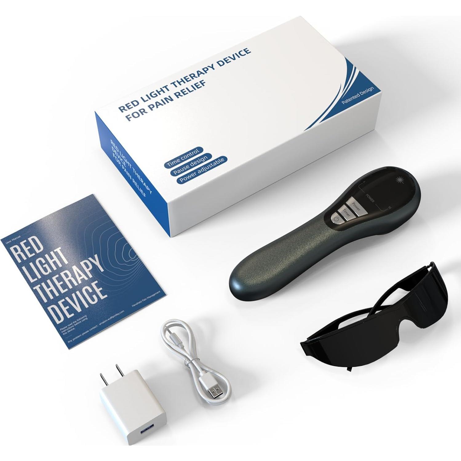 Terapia de Luz Roja Okyna L6 Alivio Dolor Articulaciones 650nm 808nm