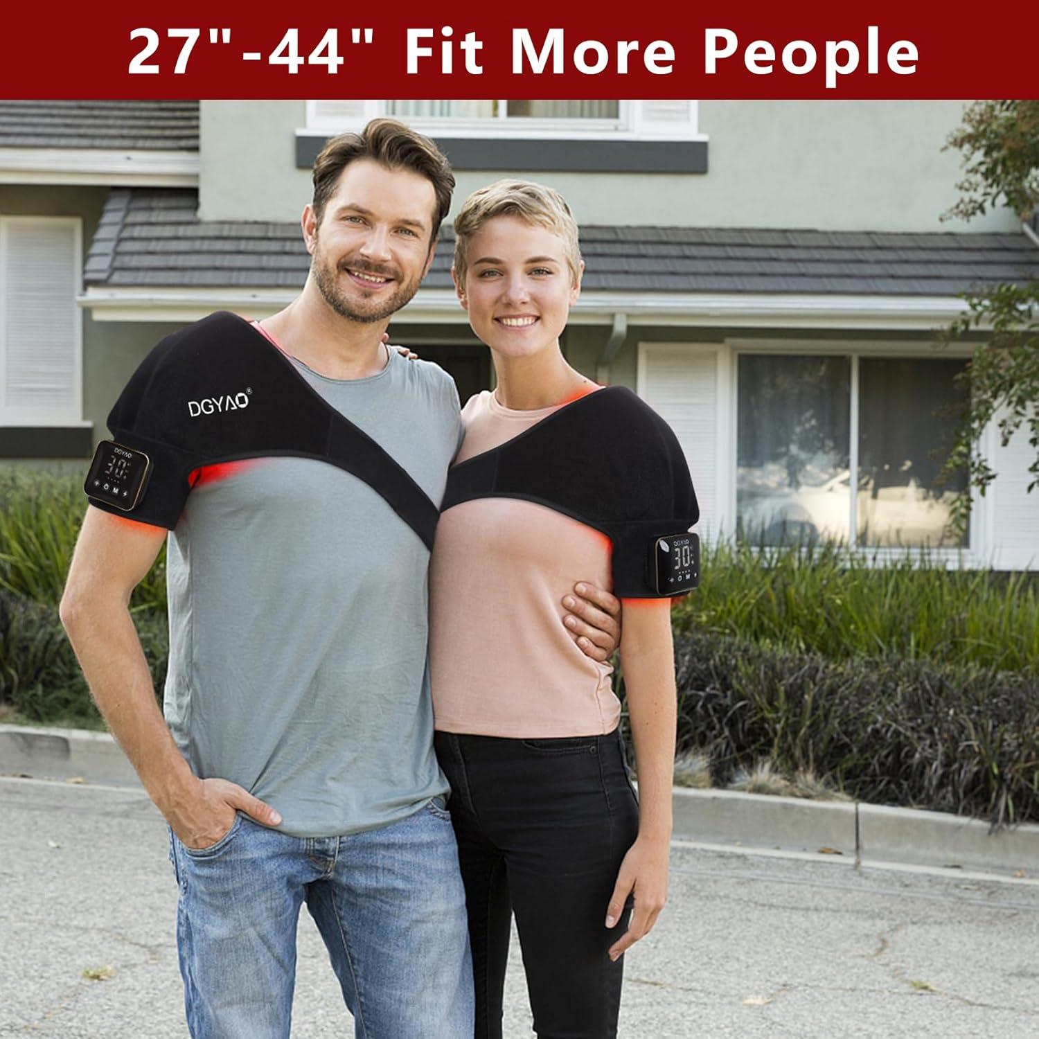 Terapia de Luz Roja Inalámbrica DGQY para Hombro 4000mAh