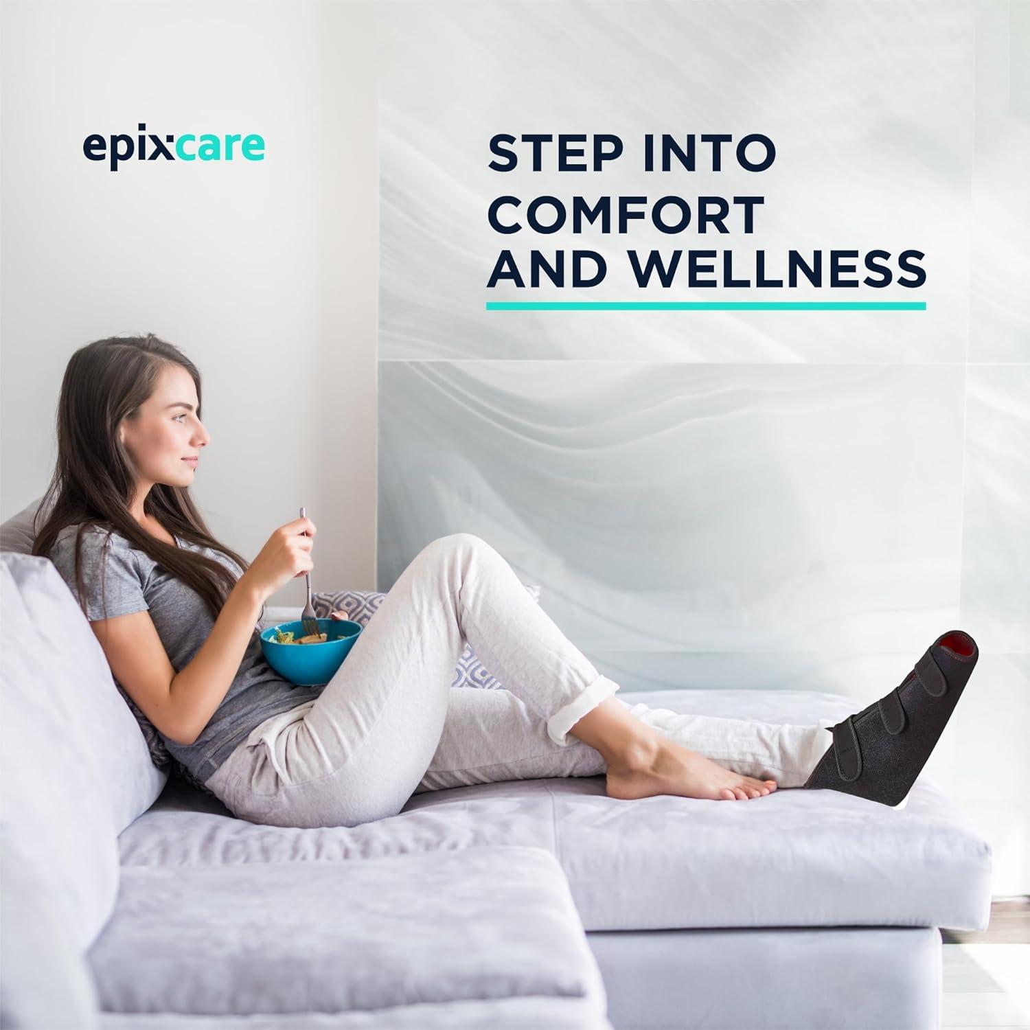 Terapia de Luz Infrarroja Roja EpixCare para Pies - Calcetines Térmicos