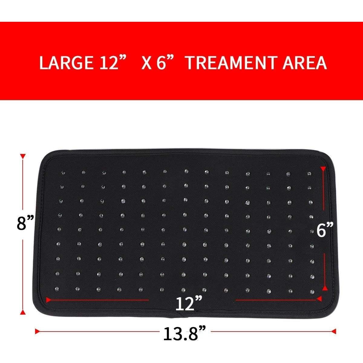 Cinturón de terapia de luz roja DGYAO para alivio del dolor