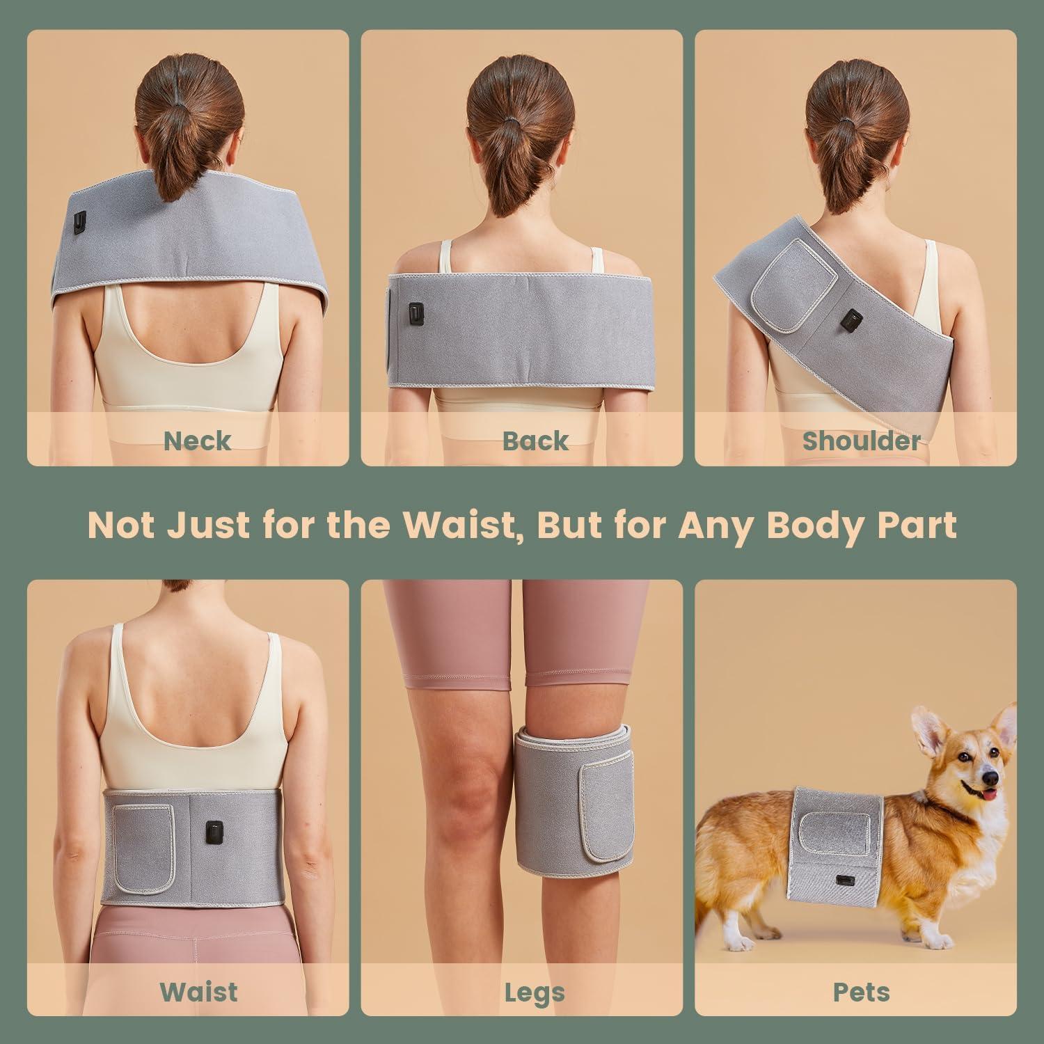 Cinturón de Terapia de Luz Roja eazfy pro 127x18cm