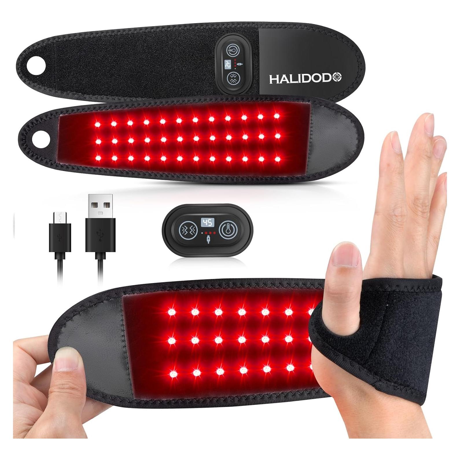 Envoltura Terapia Luz Roja HALIDODO para Muñeca 660nm