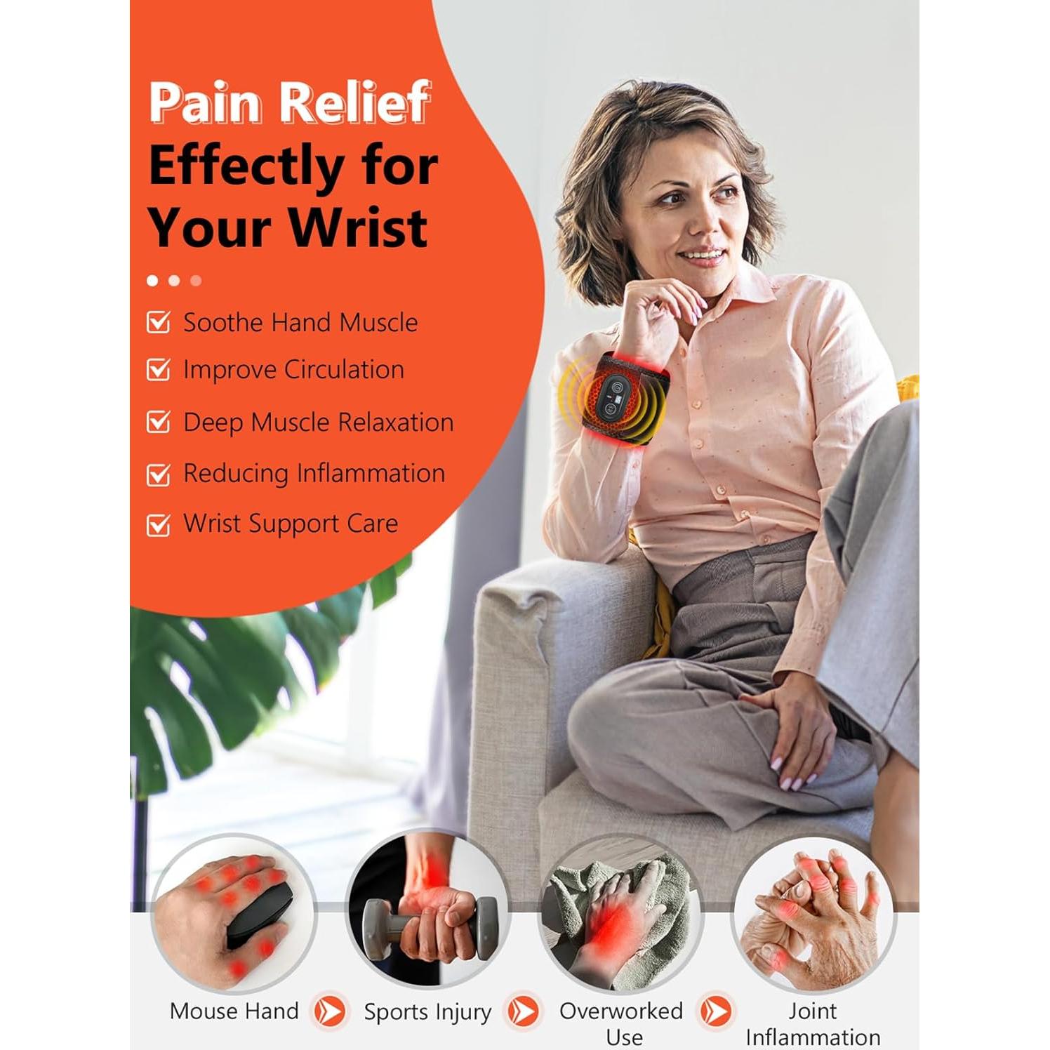 Envoltura Terapia Luz Roja HALIDODO para Muñeca 660nm