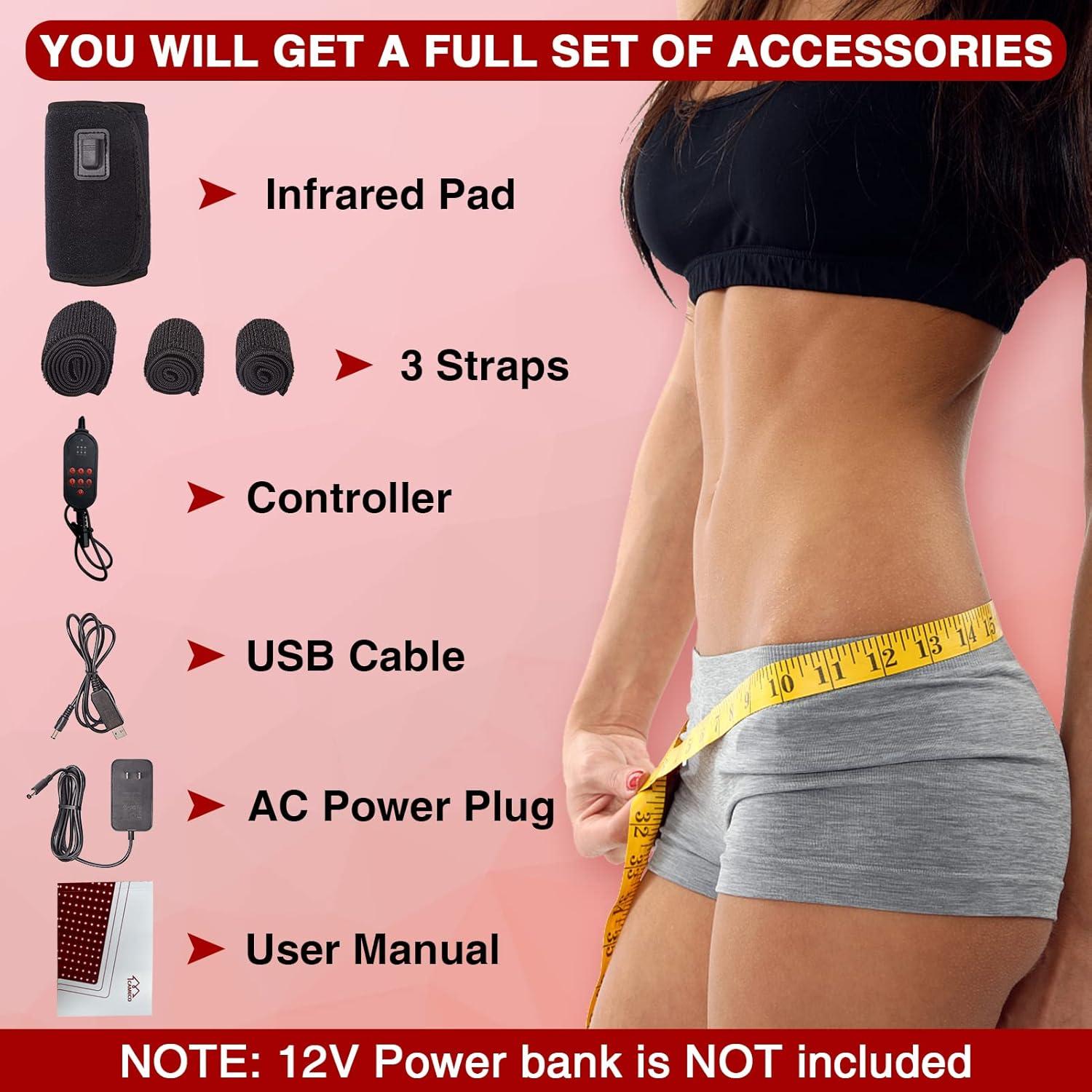 Terapia de Luz Roja LED CAMECO para Pies y Cuerpo 76cm