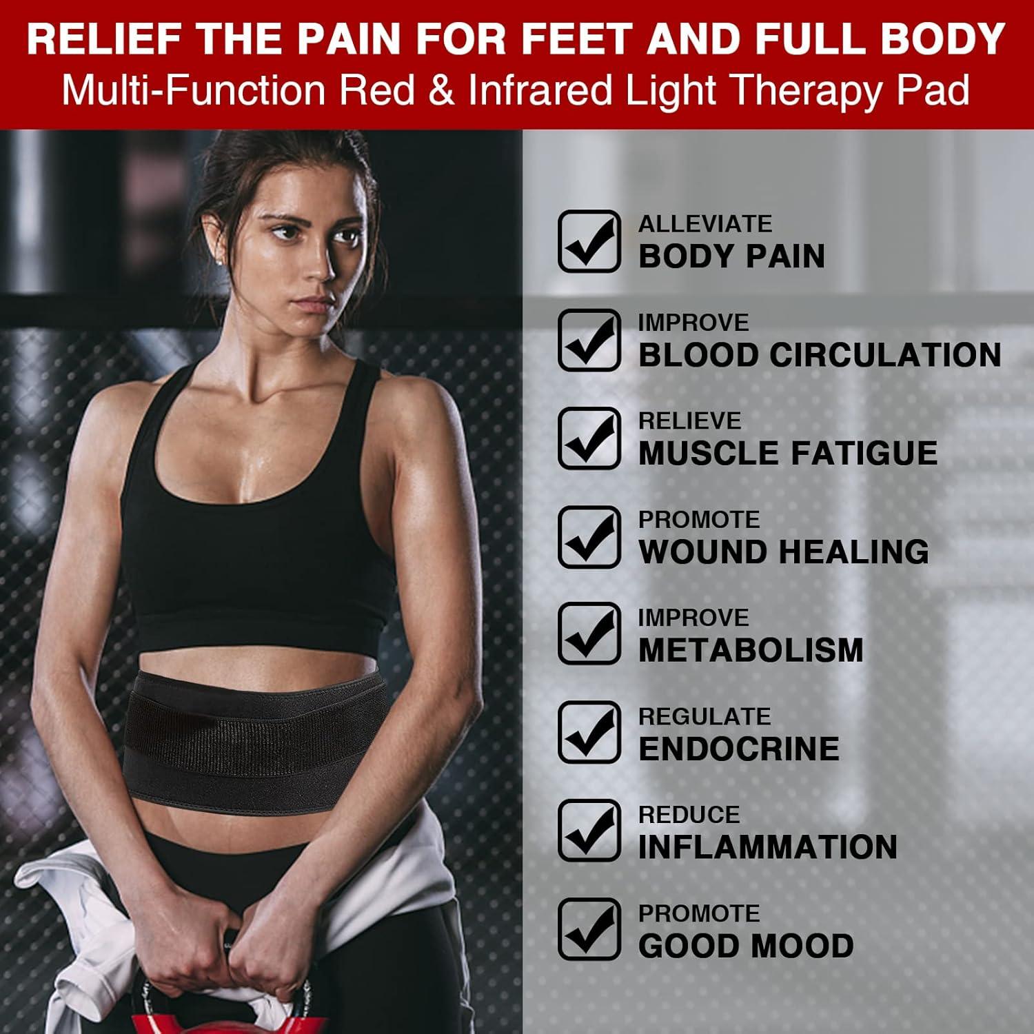 Terapia de Luz Roja LED CAMECO para Pies y Cuerpo 76cm