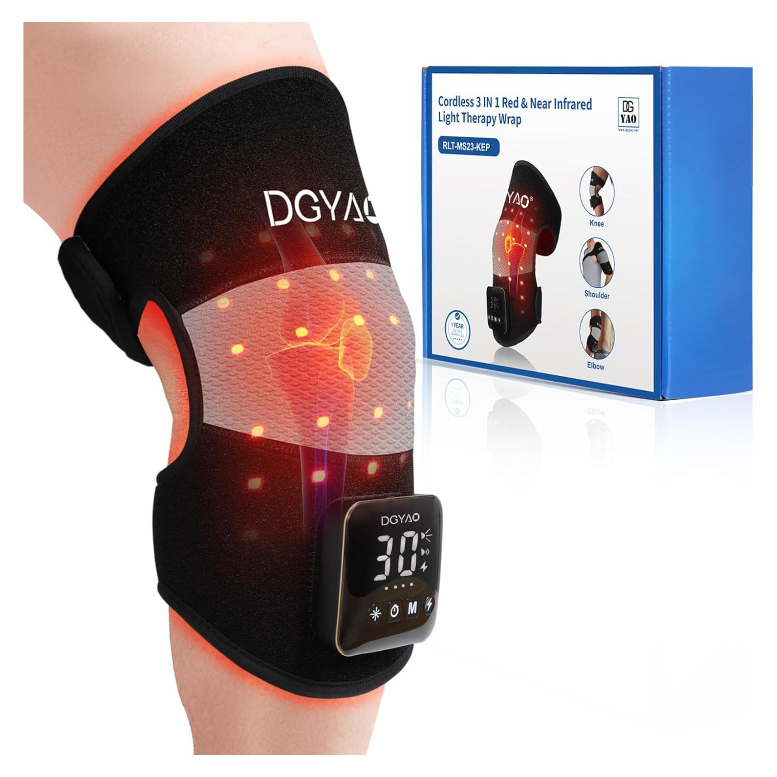 Terapia de Luz Roja TUOB 660nm 850nm Portátil Alivio Dolor