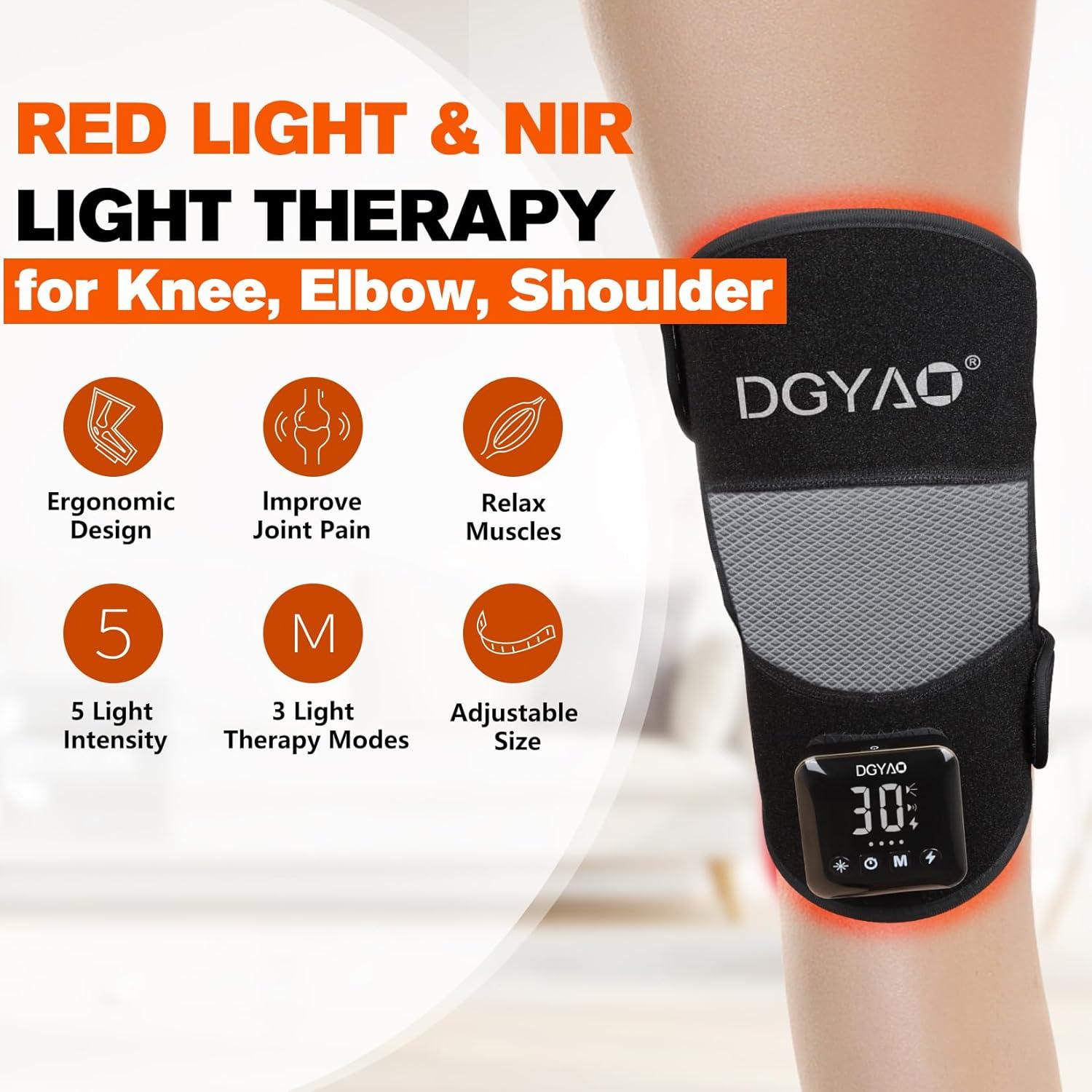 Terapia de Luz Roja TUOB 660nm 850nm Portátil Alivio Dolor