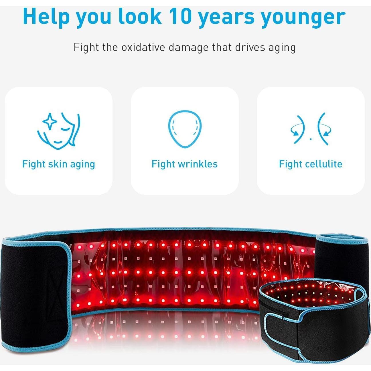 Cinturón de Terapia de Luz Roja Lzk para Pérdida de Peso