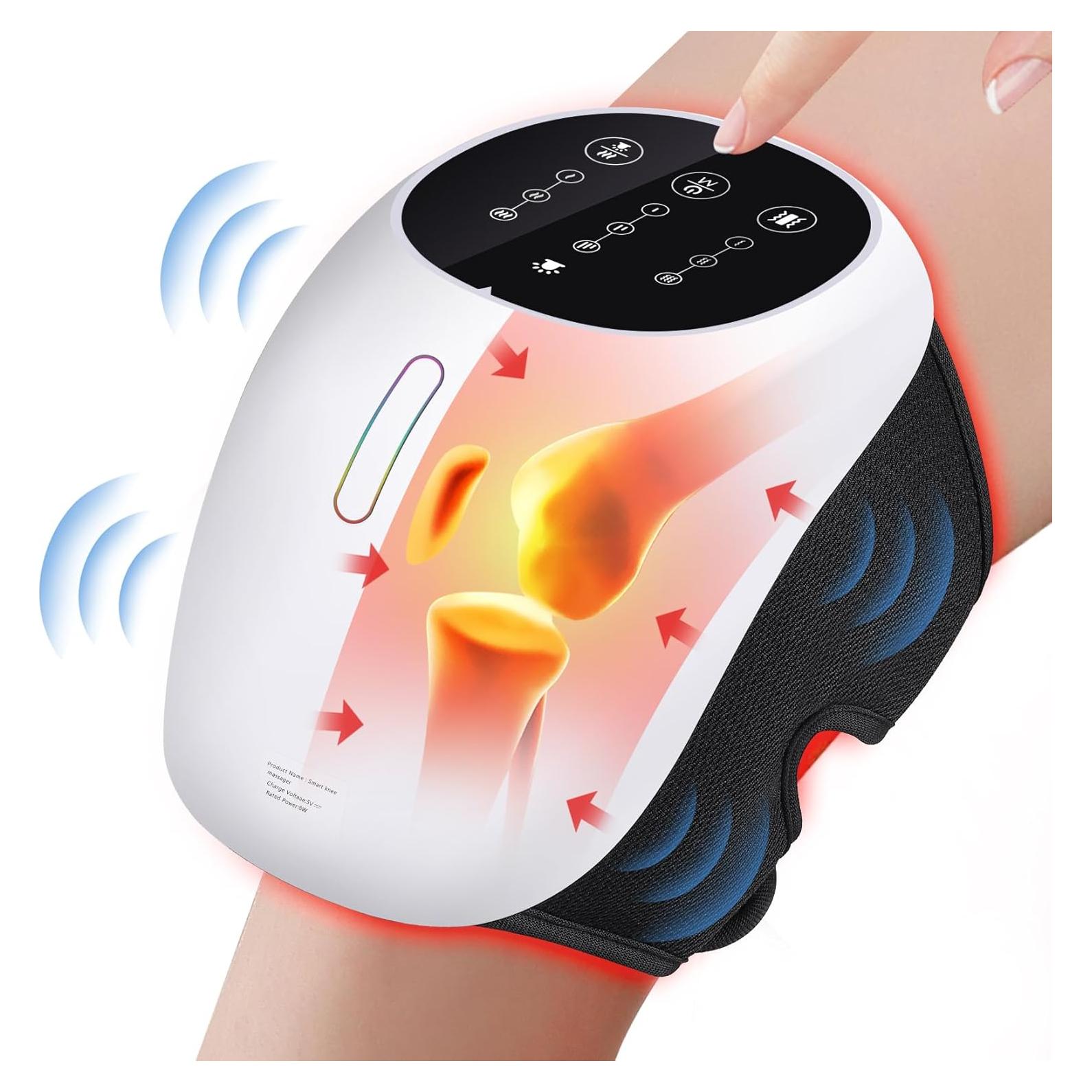 Masajeador de Rodilla Inalámbrico TUOB 4 en 1 con Calefacción