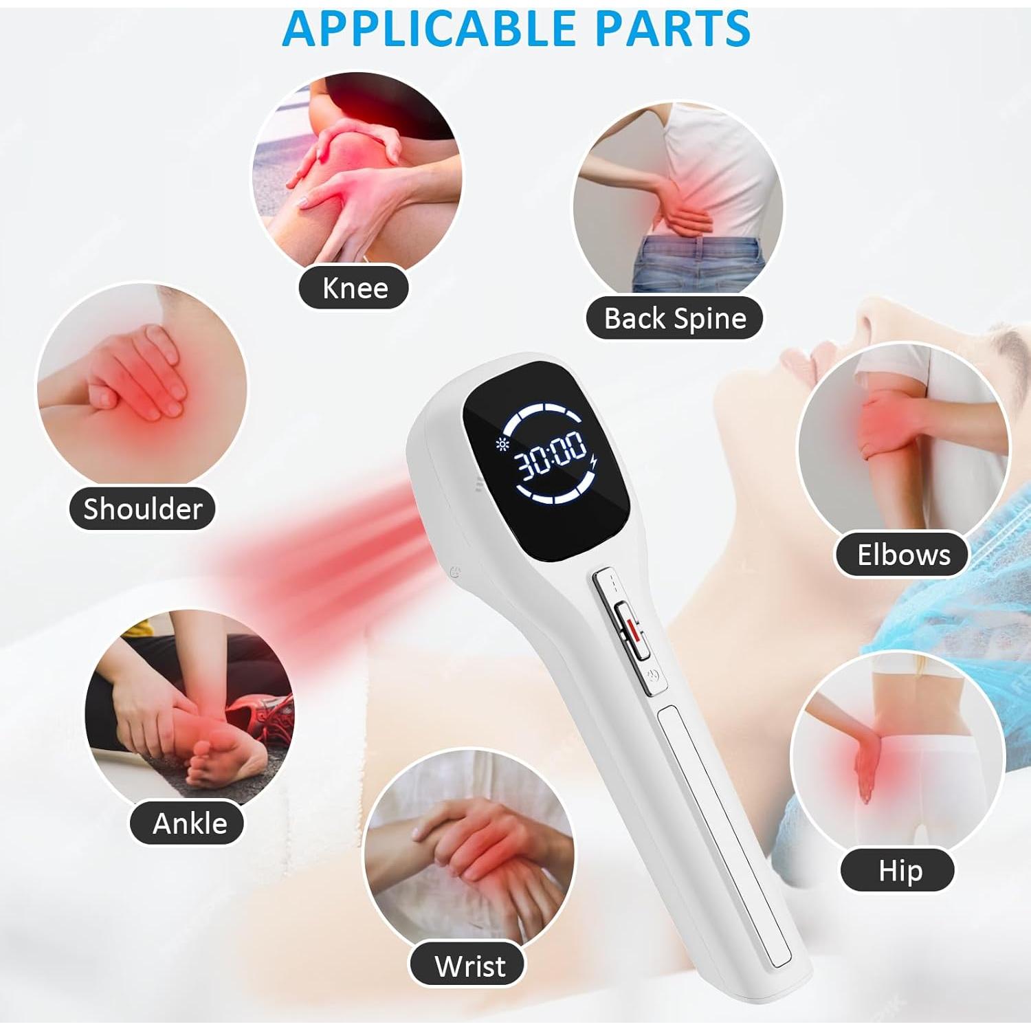 Dispositivo de Terapia de Luz Roja FVQ con Láser Frío 650nm