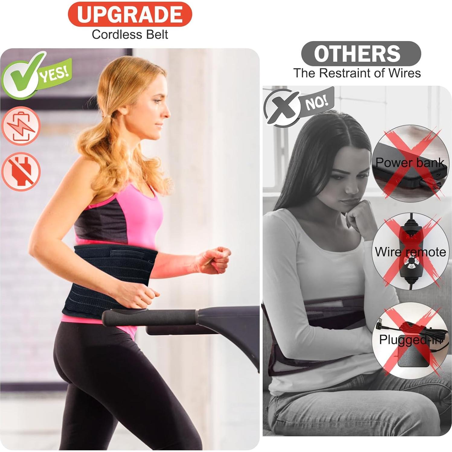 Cinturón de Terapia de Luz Roja Nail Girls 660nm 850nm