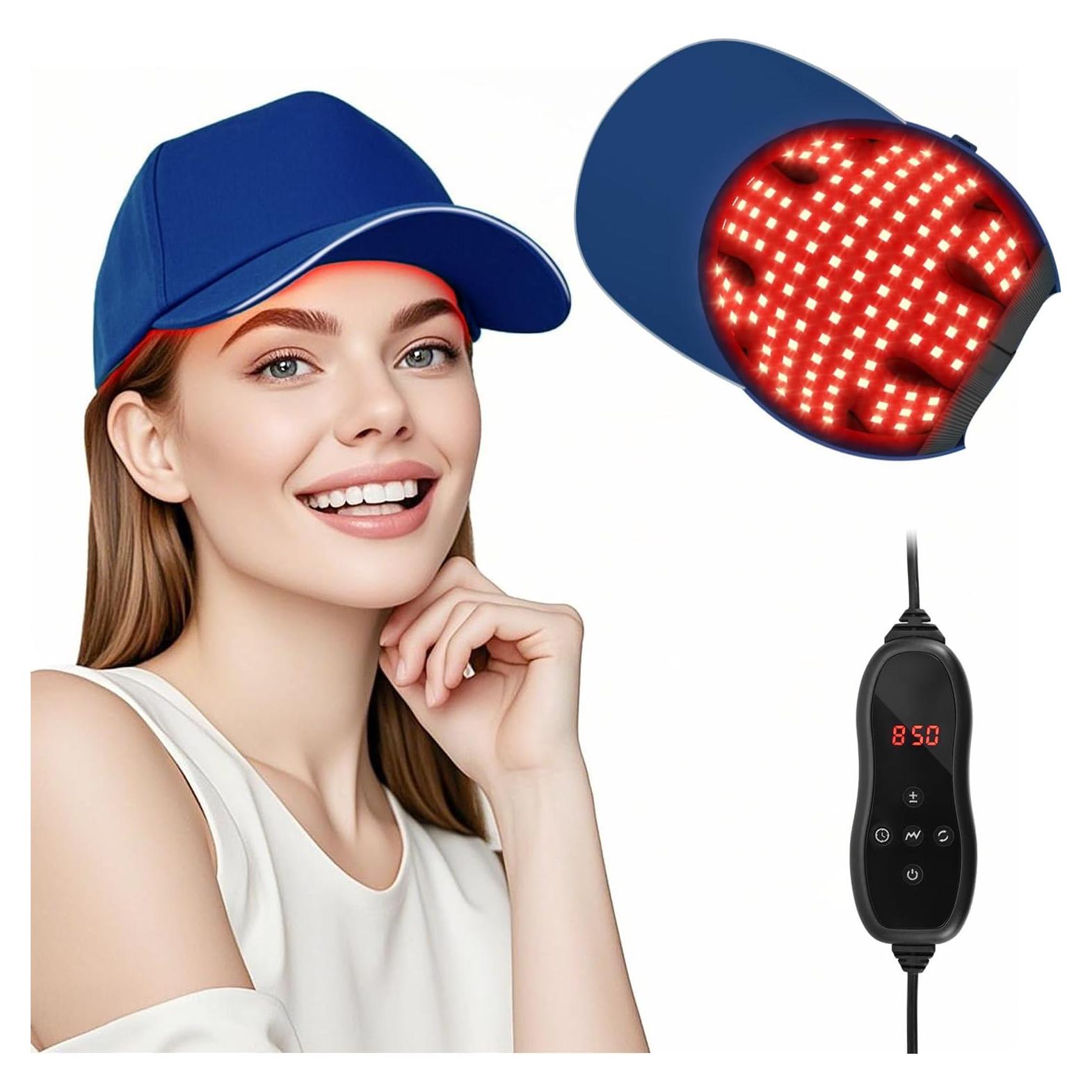 Gorro de Terapia de Luz Roja LONLIKE 630nm 850nm 940nm