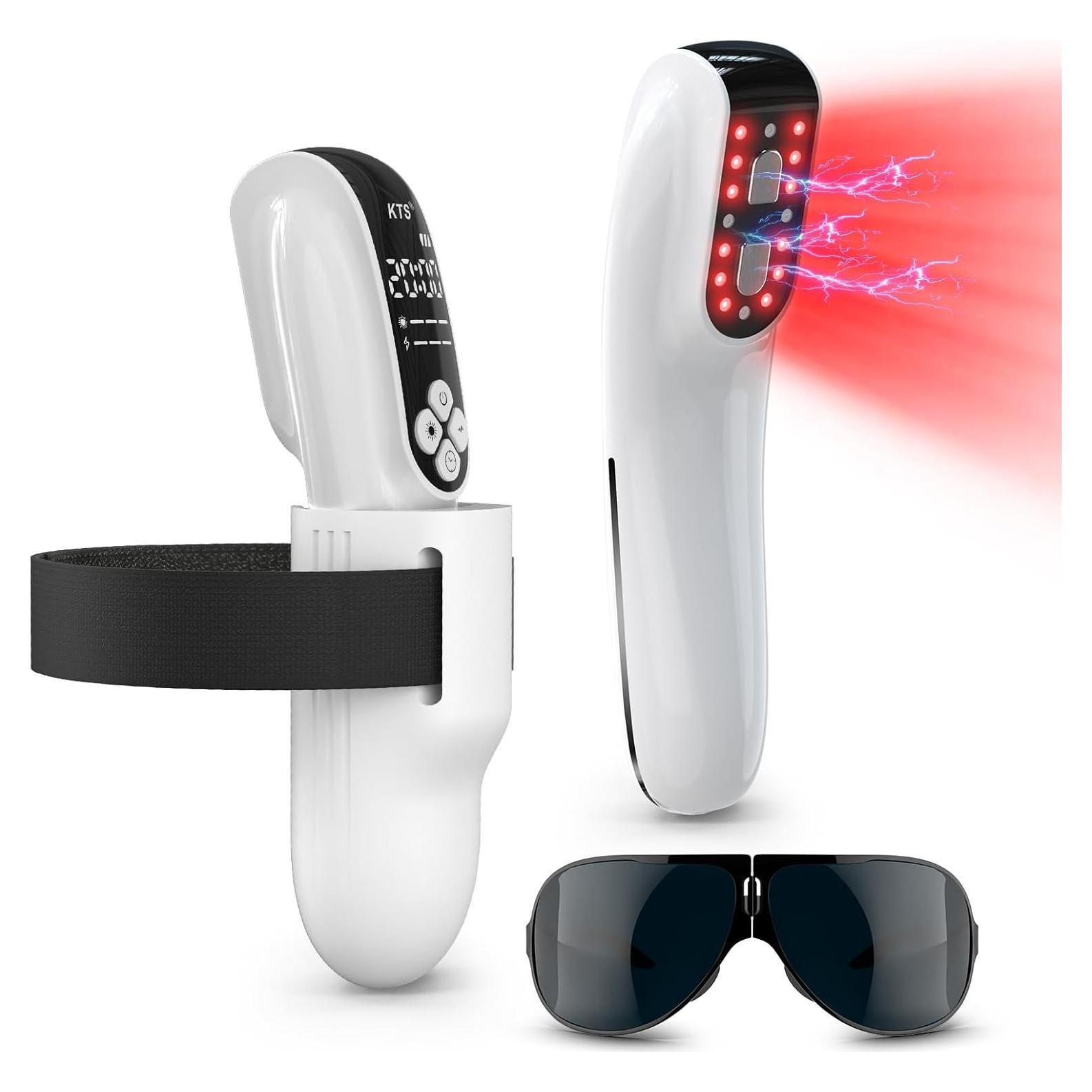 Dispositivo de Terapia con Láser Frío KTS 2024 Alivio Dolor 808nm 650nm