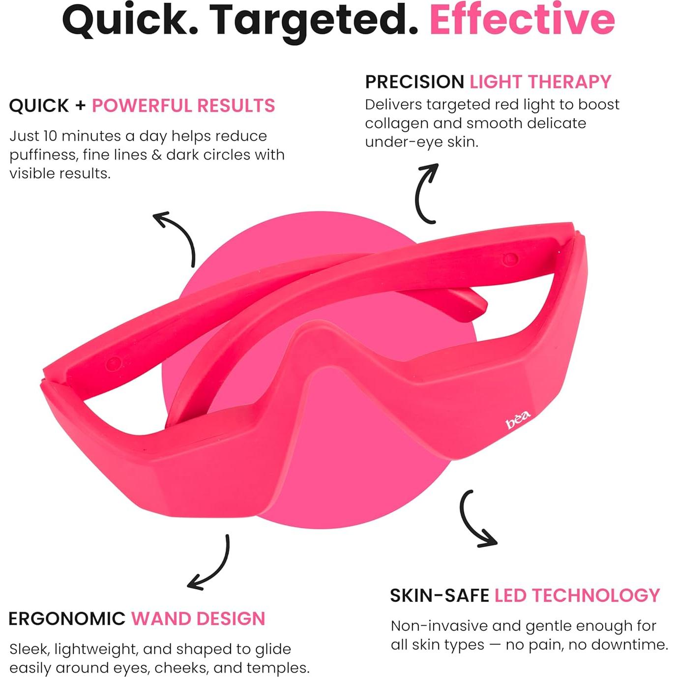 Revitaliza Ojos - Terapia de Luz Roja para Ojeras y Arrugas