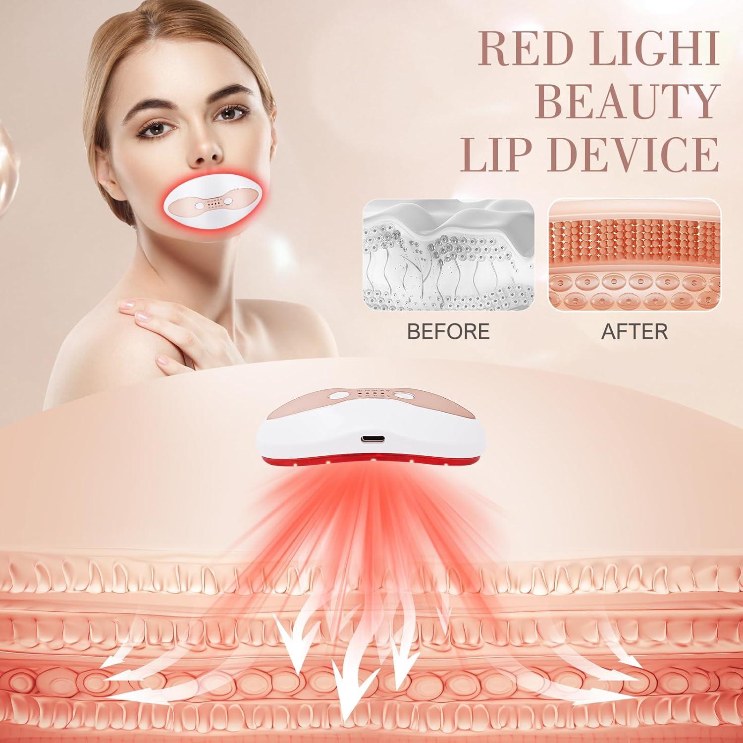 Dispositivo Aumento de Labios Ikedon Luz Roja 2 en 1