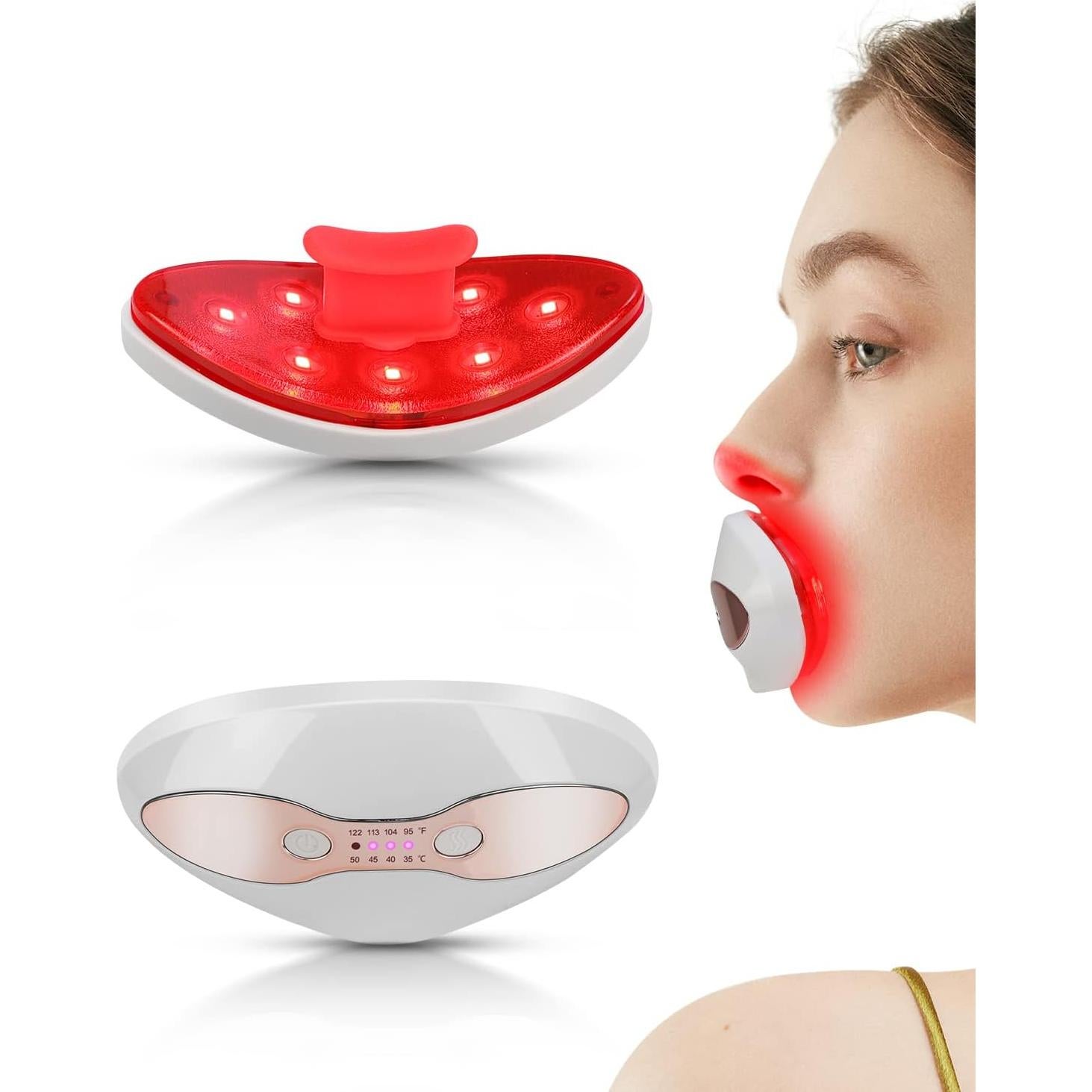 Dispositivo Aumento de Labios Ikedon Luz Roja 2 en 1