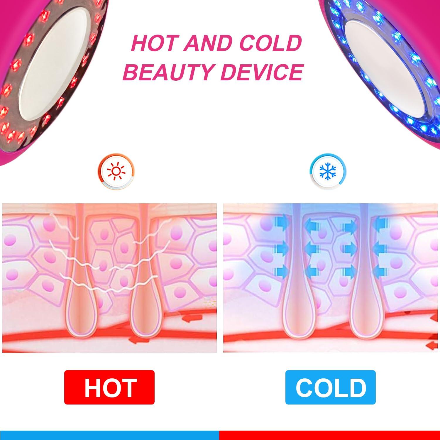 Masajeador Facial Eléctrico TBPHP CH-MF11 Calor y Frío