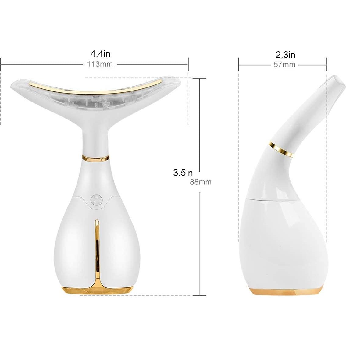 Masajeador Facial Ms.W Luz Roja y Vibración para Piel