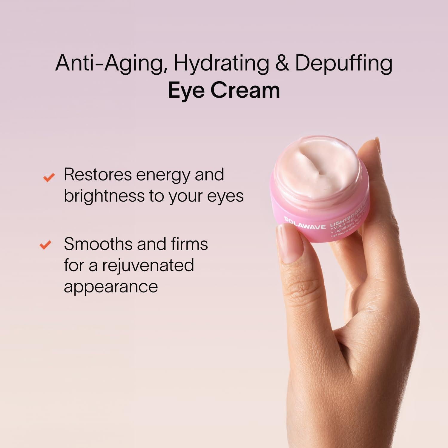 Crema para Ojos Antienvejecimiento Solawave LightBoost 81g