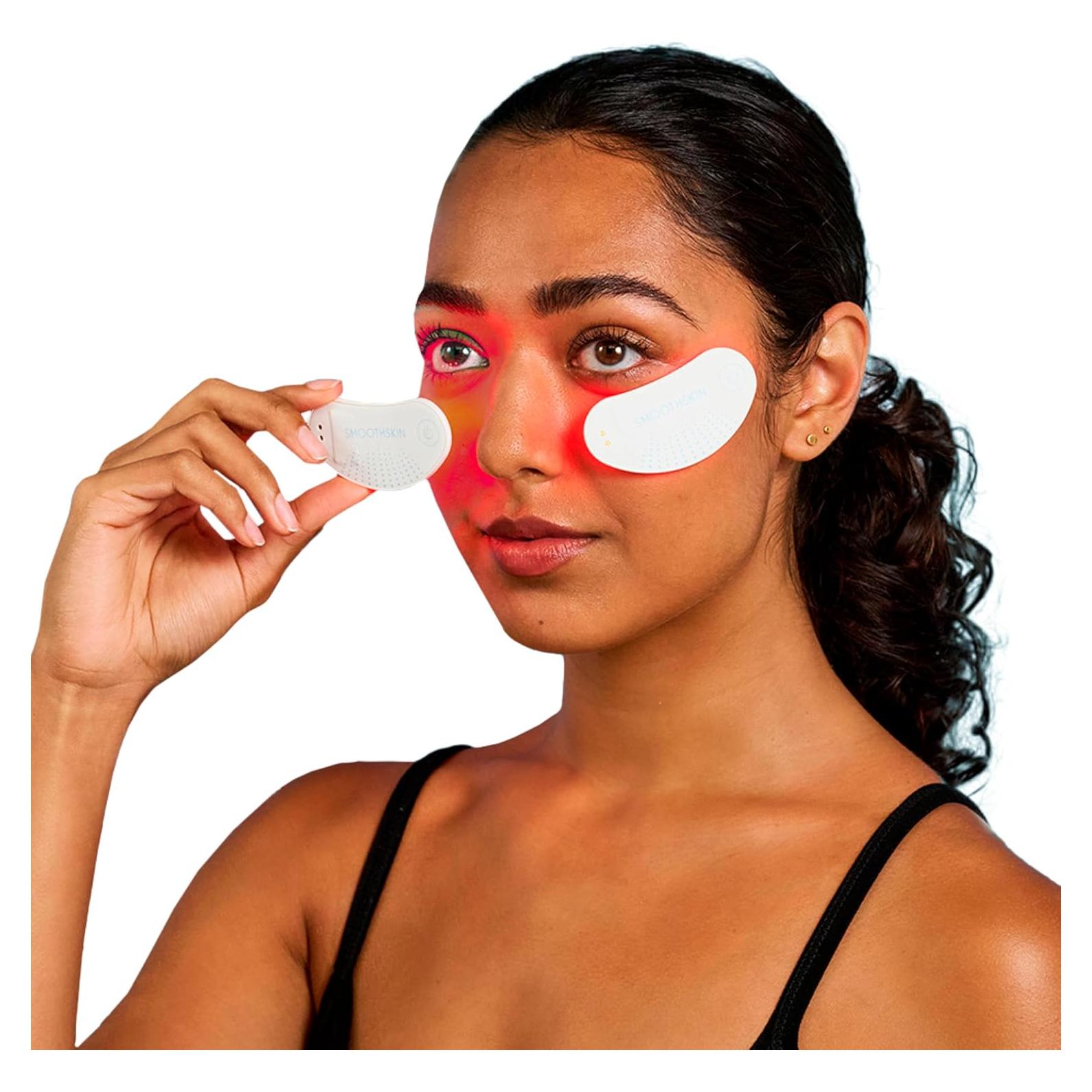 Dispositivo Terapia Luz Roja SmoothSkin para Ojos 24 Parches