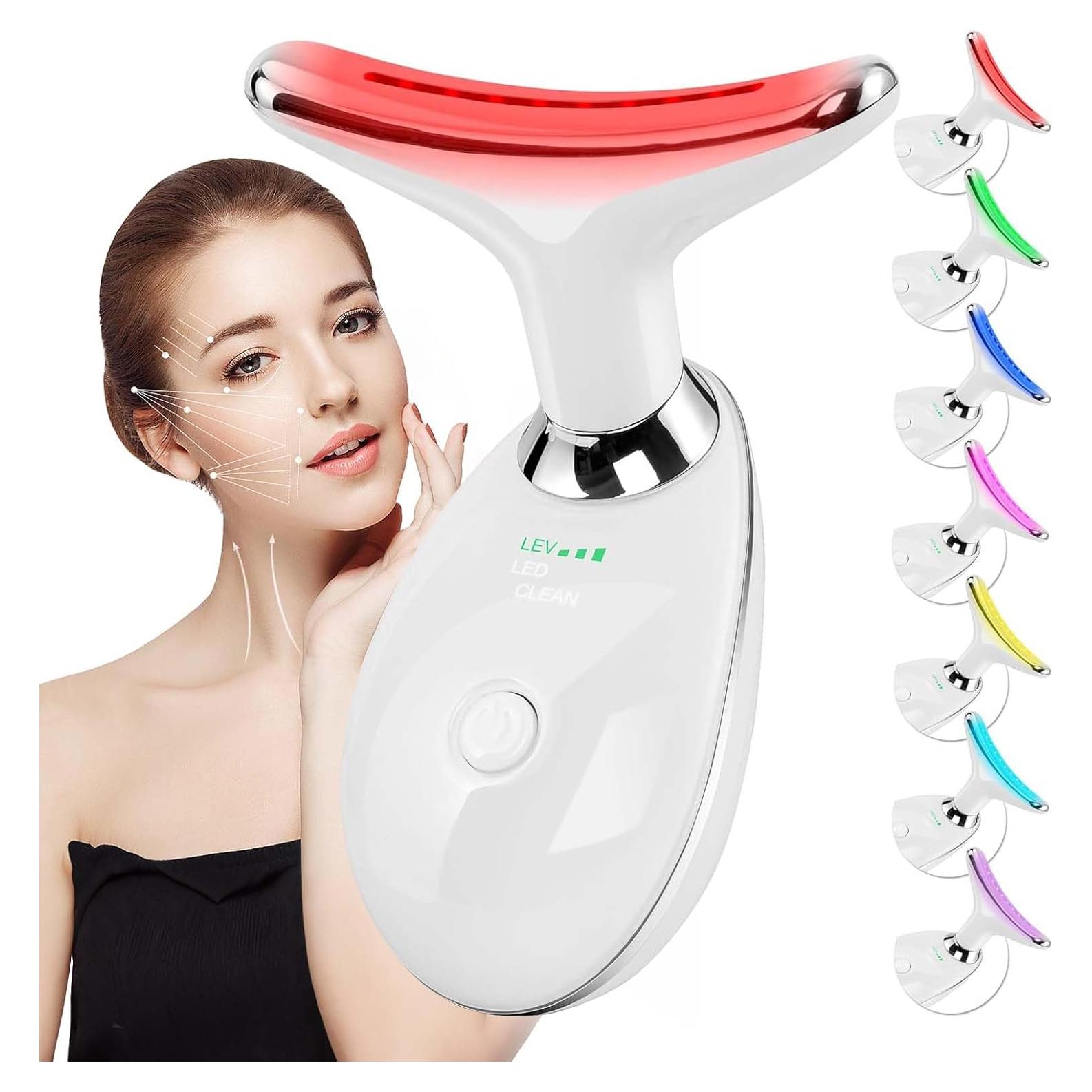 Masajeador Facial LED 7 Colores erdnretl MRY22024 240g