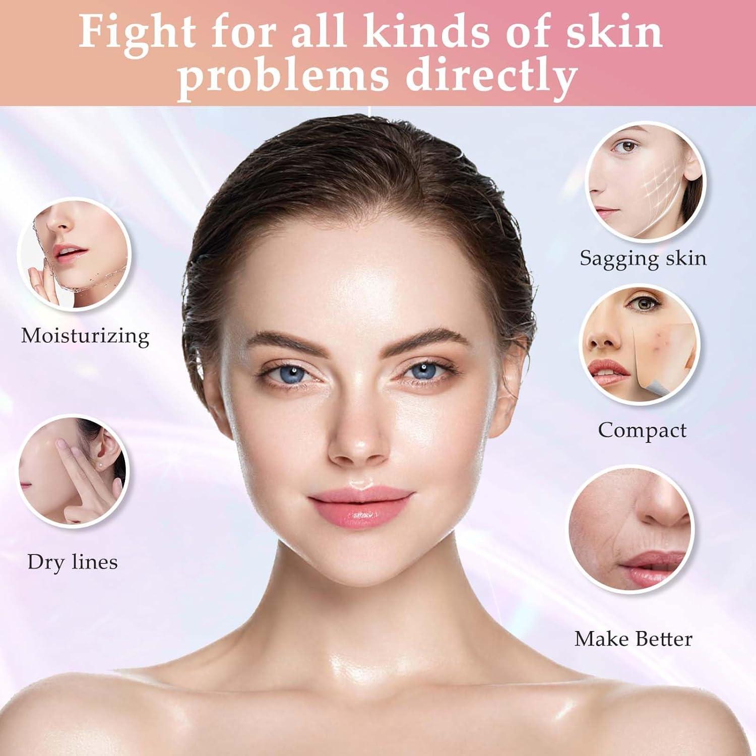 Masajeador Facial LED 7 Colores erdnretl MRY22024 240g