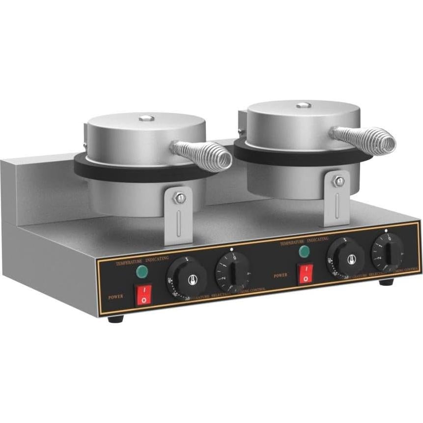 Máquina de Conos de Helado Dyna-Living Doble Cabeza 2400W