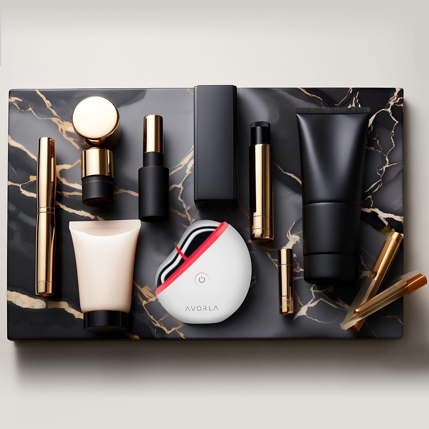 Dispositivo Facial Gua Sha Avorla con Calor y LED 9.4cm