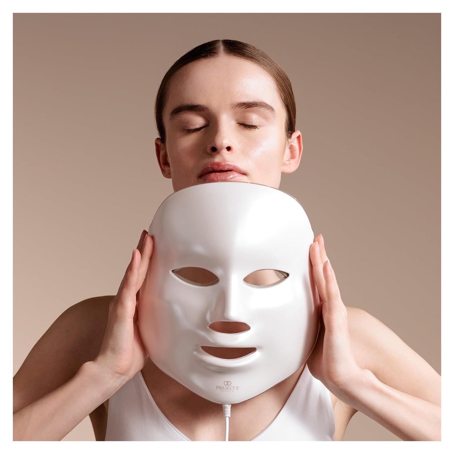 Máscara Facial LED Project E Beauty 7 Colores Antienvejecimiento