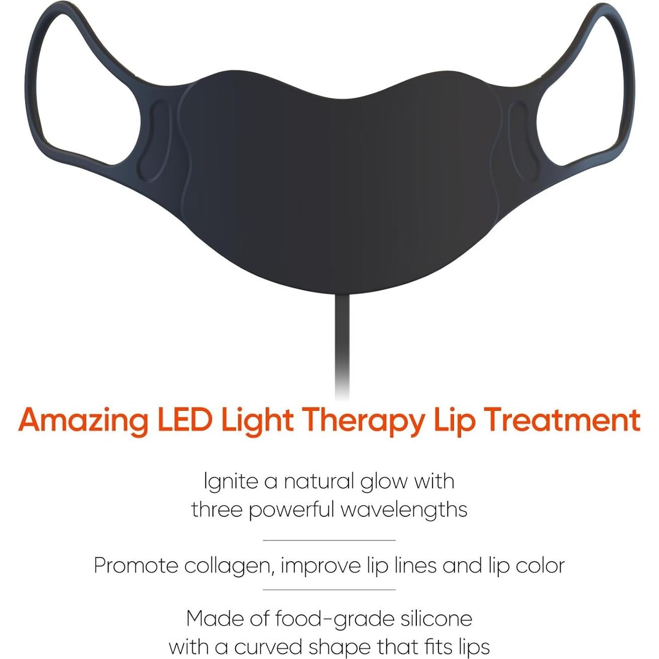 Dispositivo de Aumento de Labios LED Estanana - Terapia Luz Roja