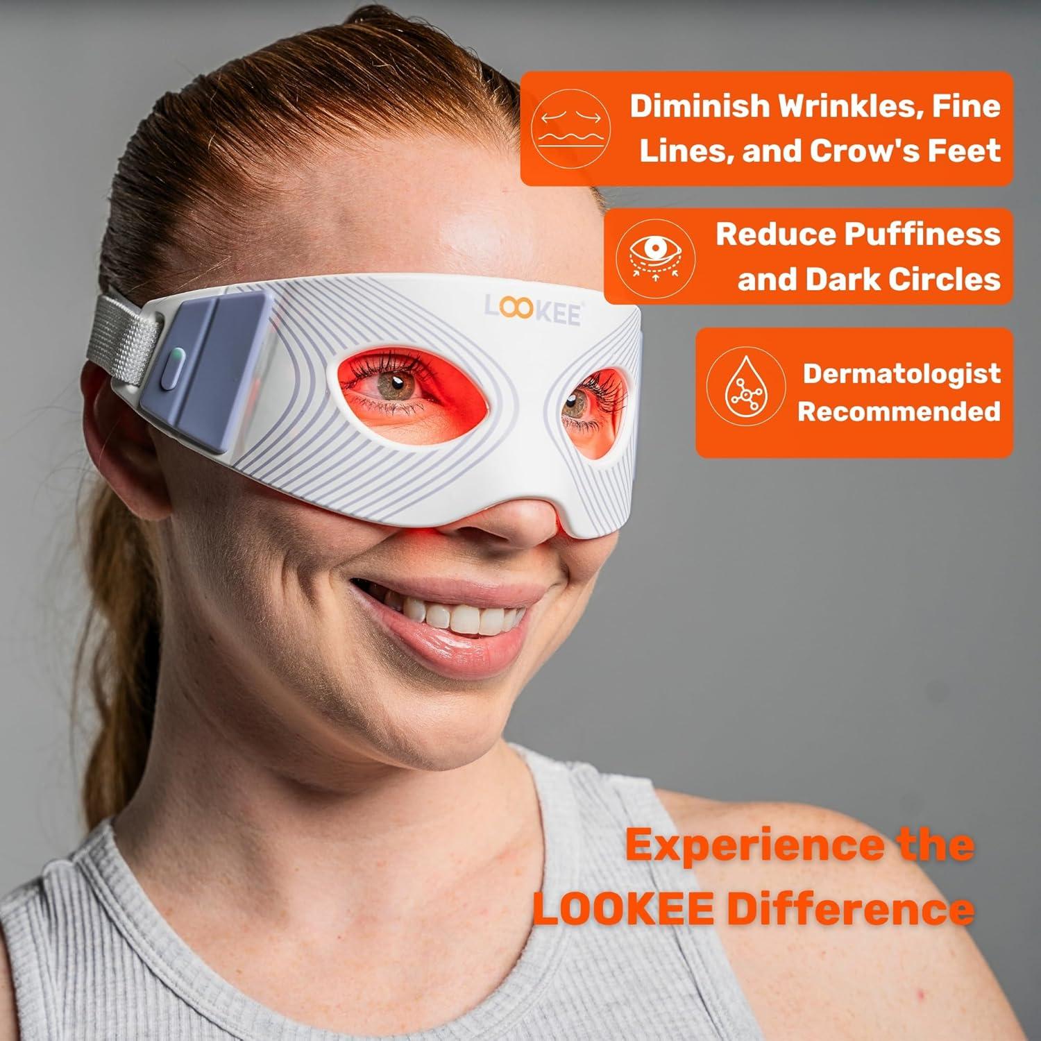 LOOKEE ReviveGlow Pro Rejuvenecedor Ocular LED Antienvejecimiento