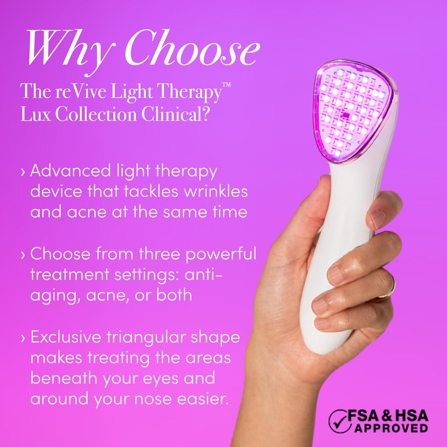 reVive Terapia de Luz Lux Clínica Antienvejecimiento y Acné