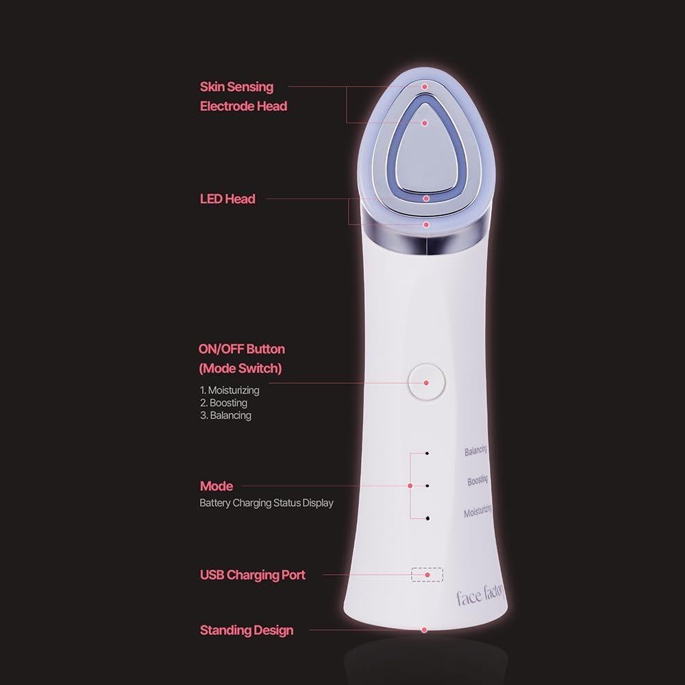 FaceFactory Boosters Pro - Dispositivo Anti-Envejecimiento LED