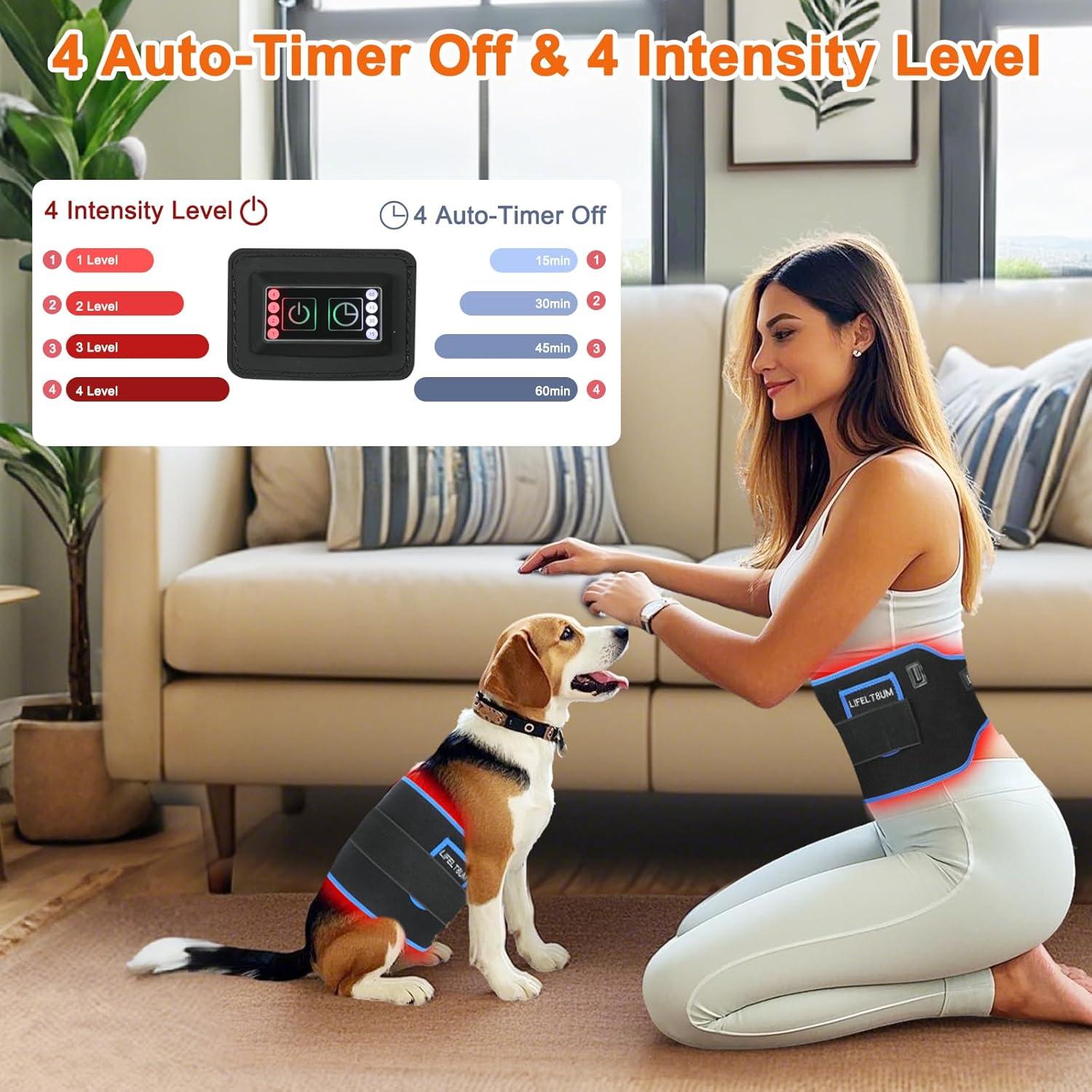 Cinta Terapia Luz Roja LIFELT8UM 30W Infrarroja 660/850nm