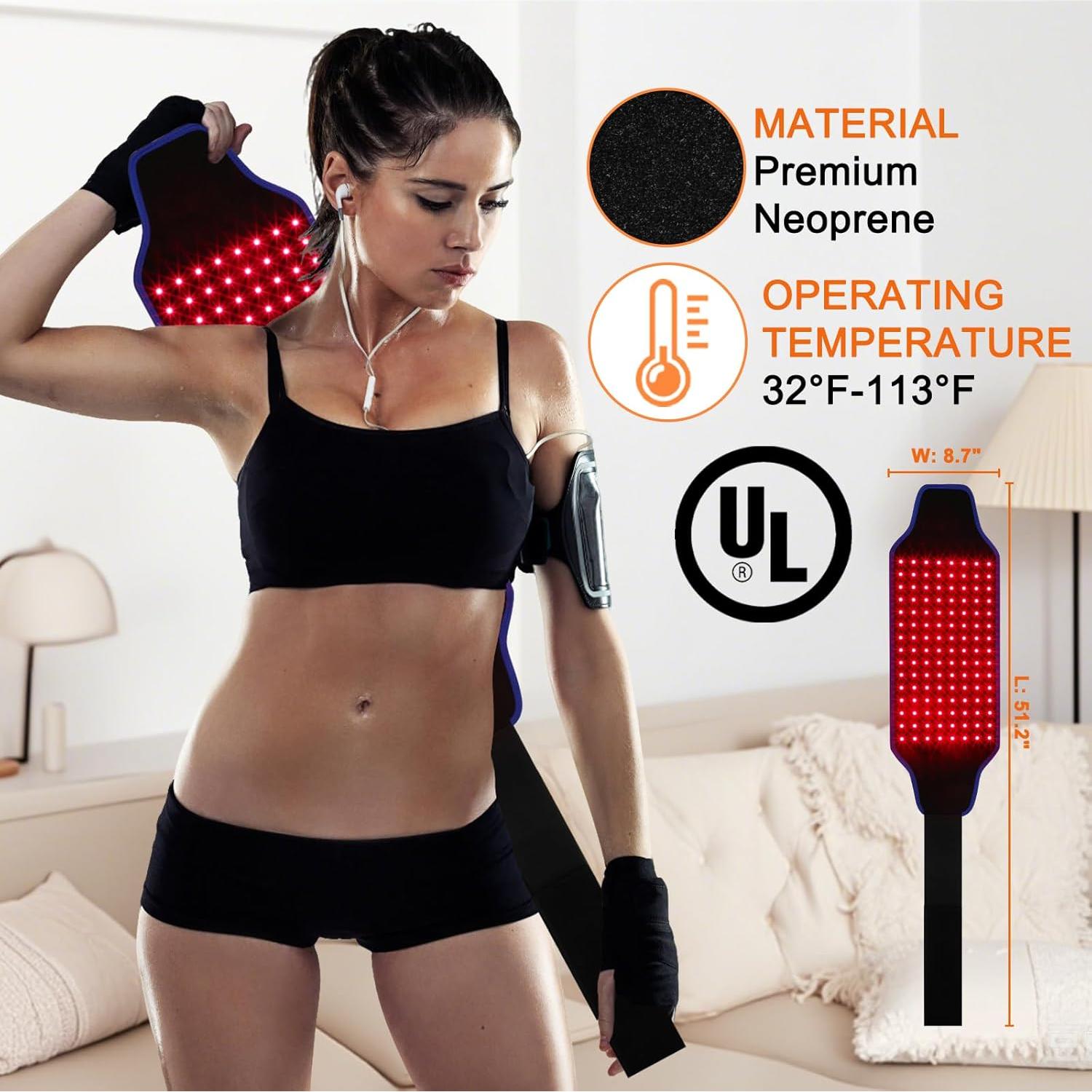 Cinta Terapia Luz Roja LIFELT8UM 30W Infrarroja 660/850nm