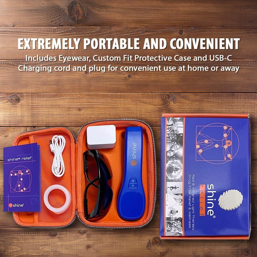 Dispositivo de Luz Roja Portátil SHINE VetLight Pro para Mascotas - Terapia Profesional