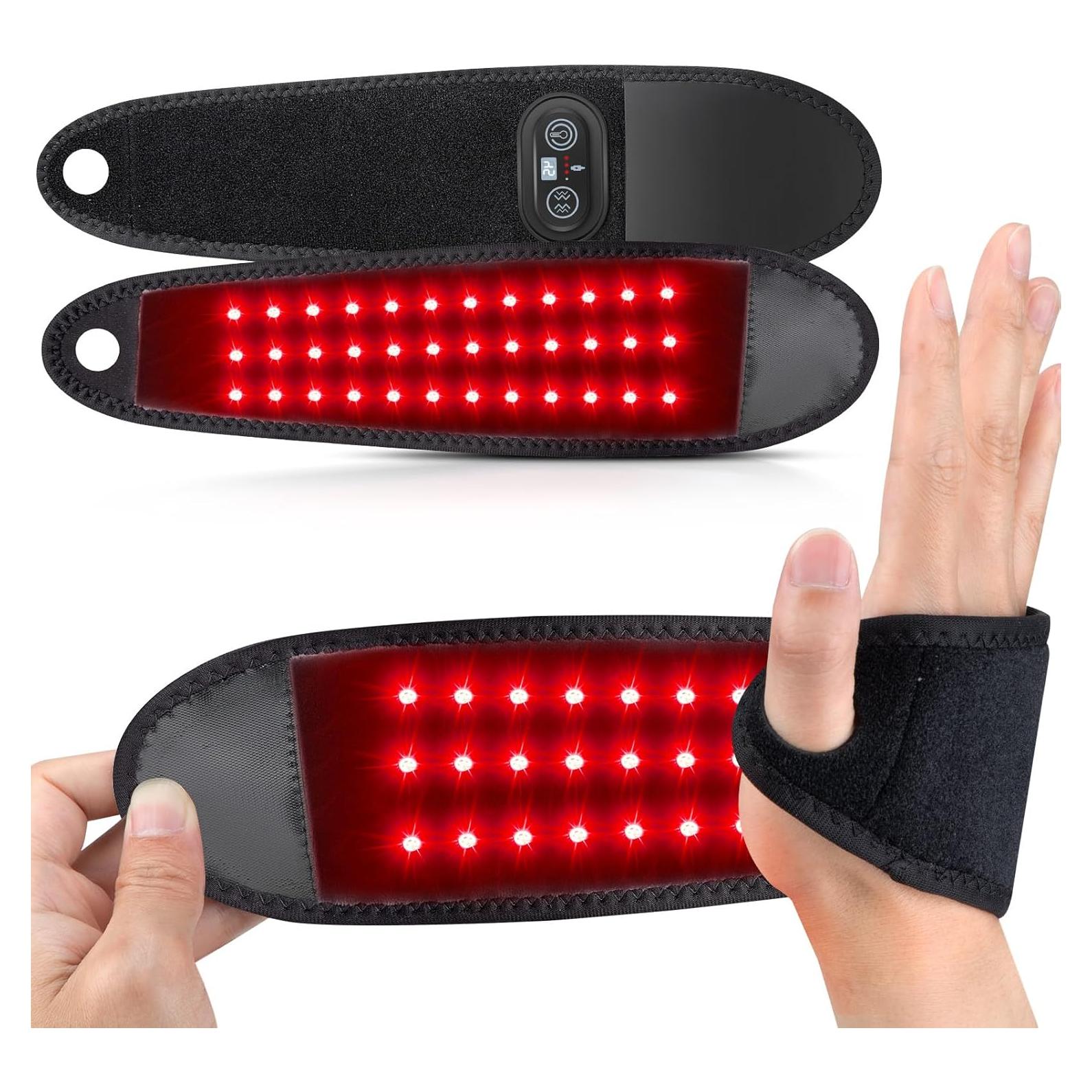 Terapia de Luz Roja ROMISA para Muñeca y Mano 660nm 850nm