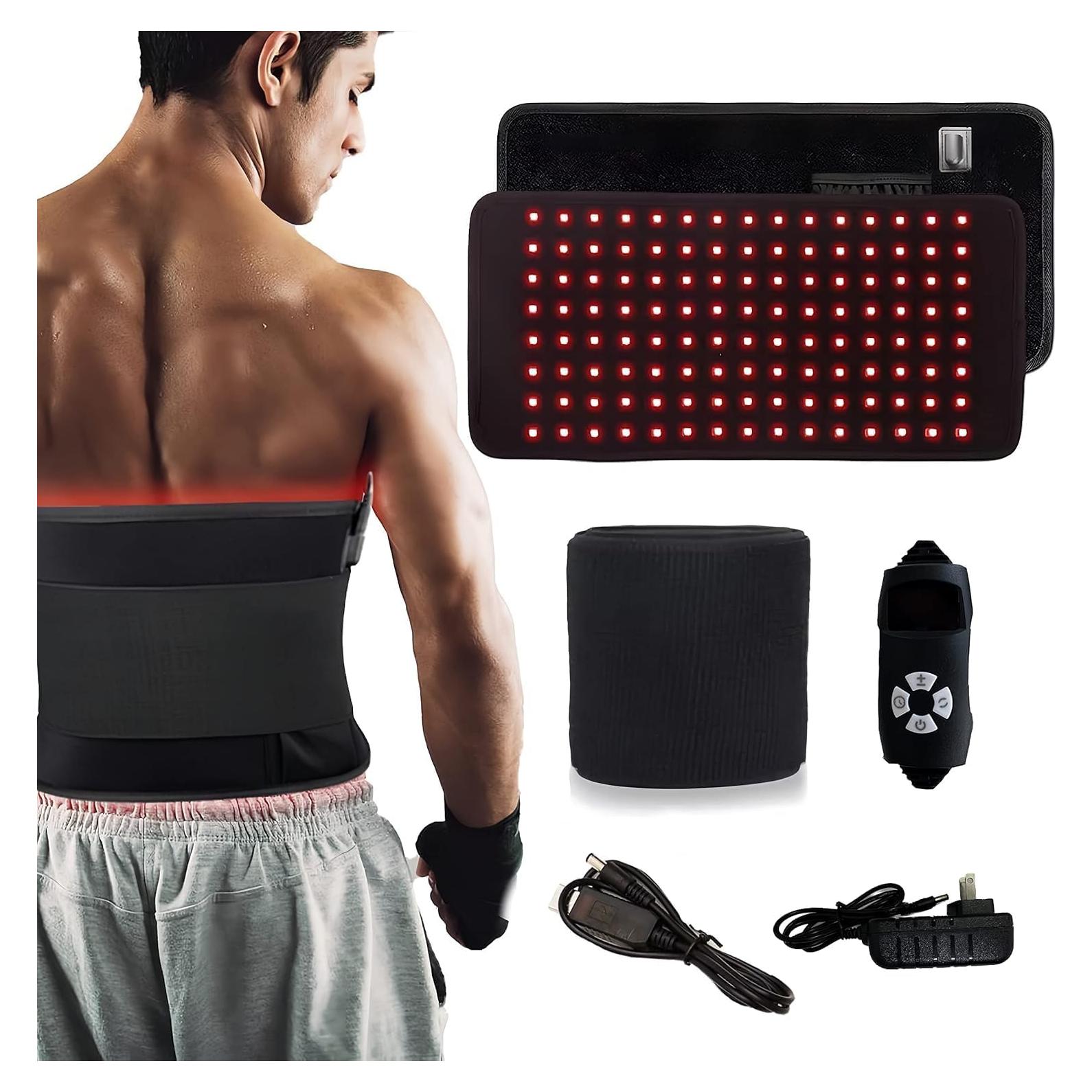 Cinturón Terapia Luz Roja Infrarroja QUENCHY 660nm 850nm