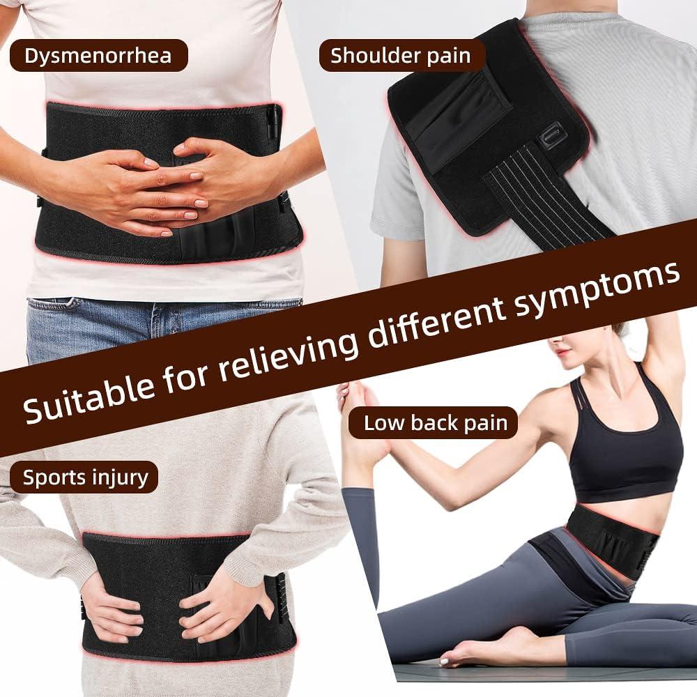 Cinturón Terapia Luz Roja Infrarroja QUENCHY 660nm 850nm