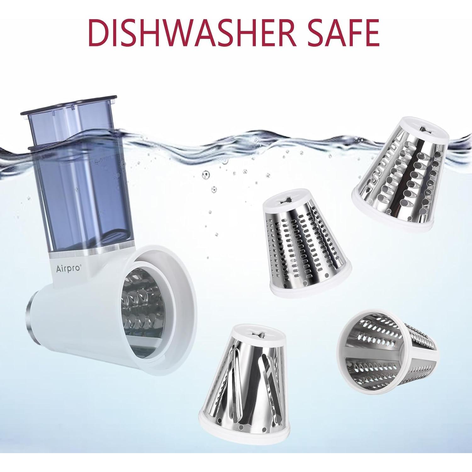 Rallador para Mezclador Kitchenaid Airpro, Acero Inoxidable