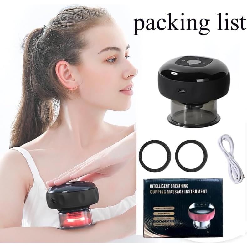 Masajeador de Ventosas Inteligente SYHSKHY con Luz Roja y Calor