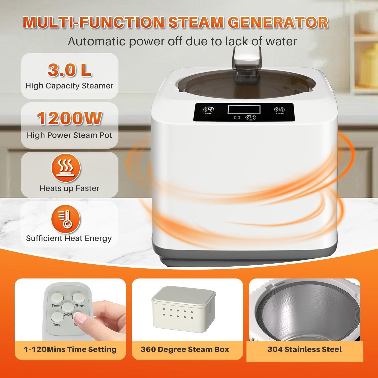 Sauna de Vapor Infrarroja TOREAD 3L 1200W Ajustable