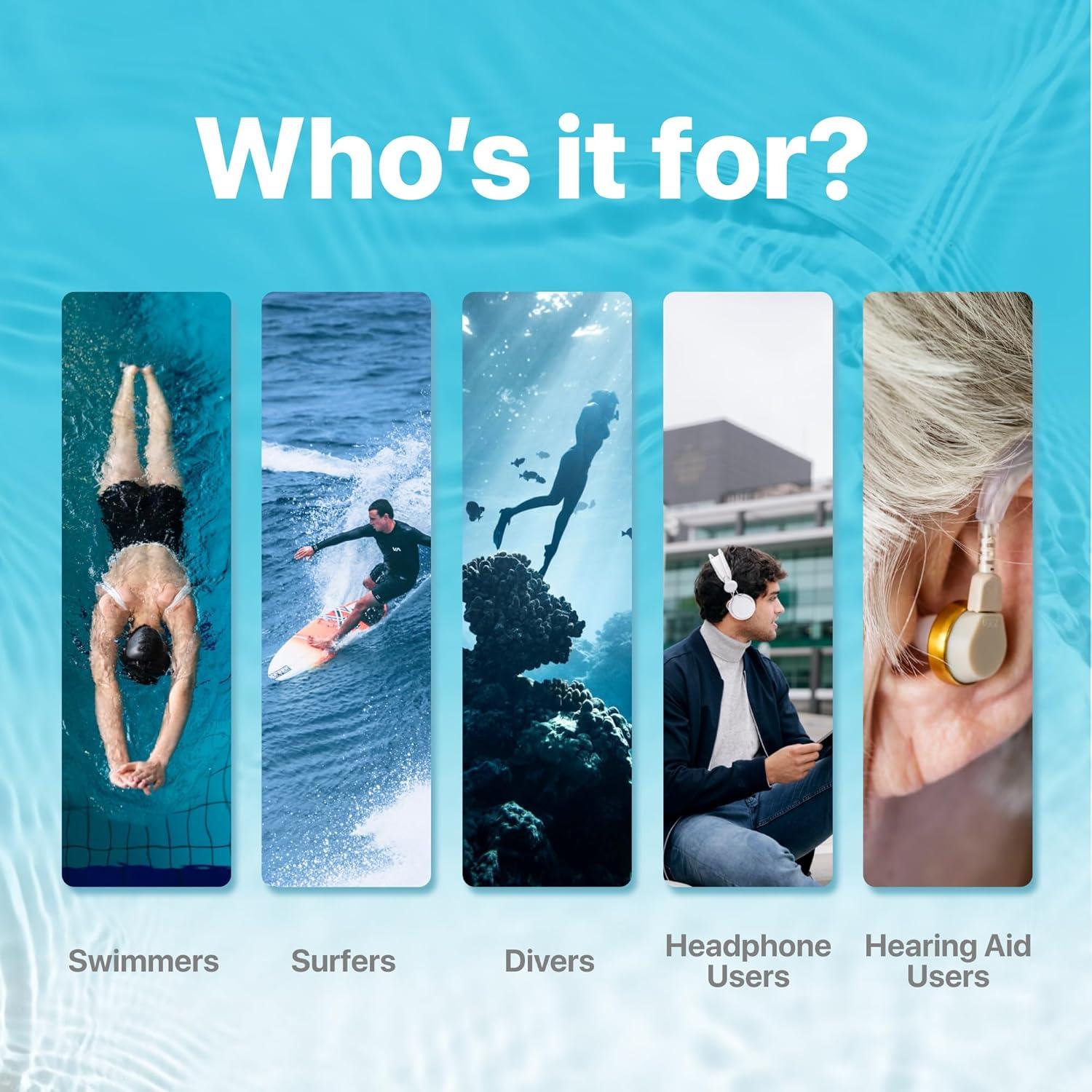 Secador de Oídos Whisper con Terapia de Luz Roja - Compacto y Efectivo