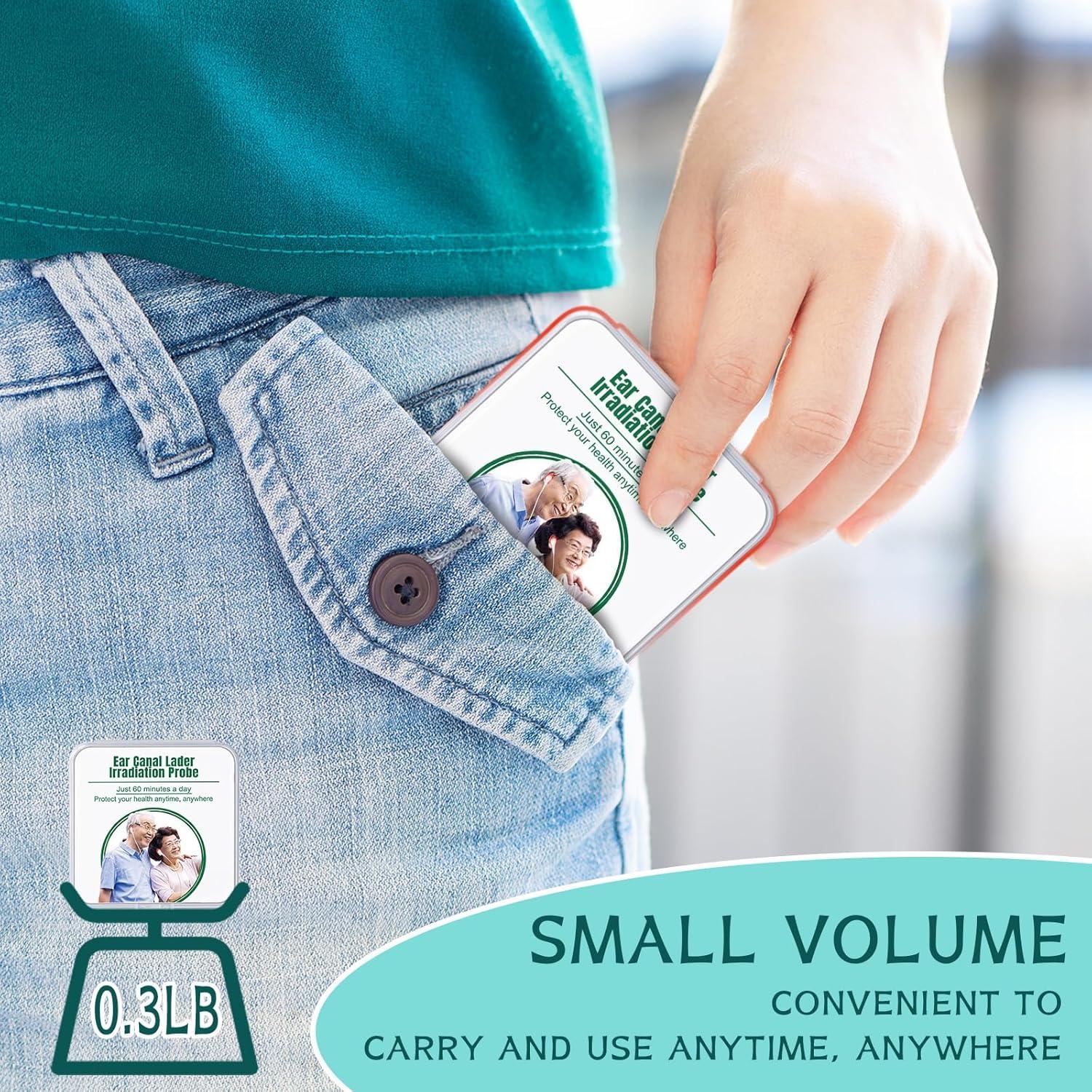 Dispositivo de Luz Roja USB 650nm para Oídos RTFLYKAY