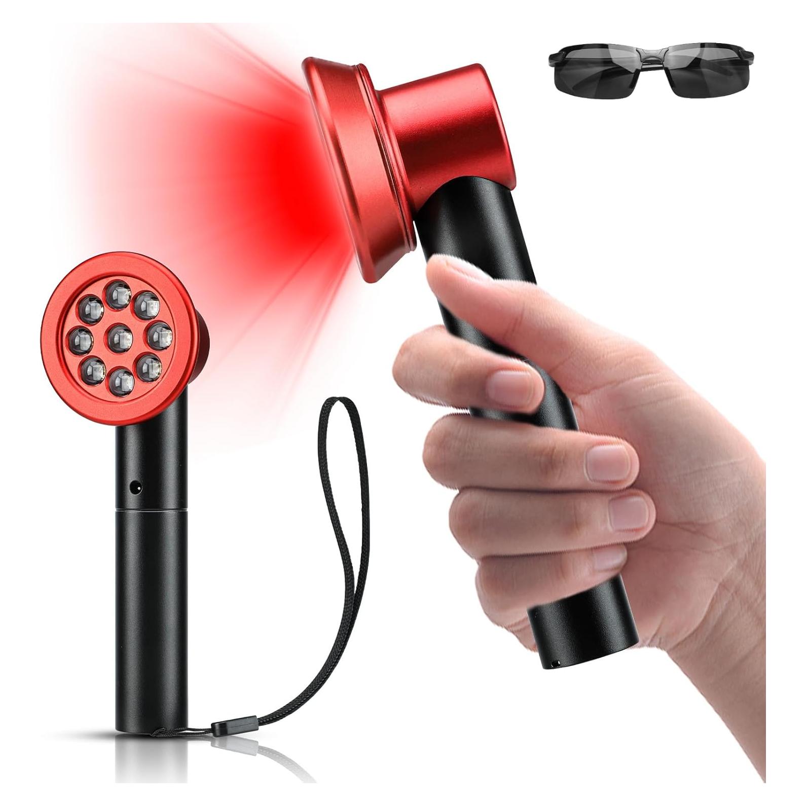 Terapia de Luz Roja NINSI LR-19 LED Portátil 3 Modos