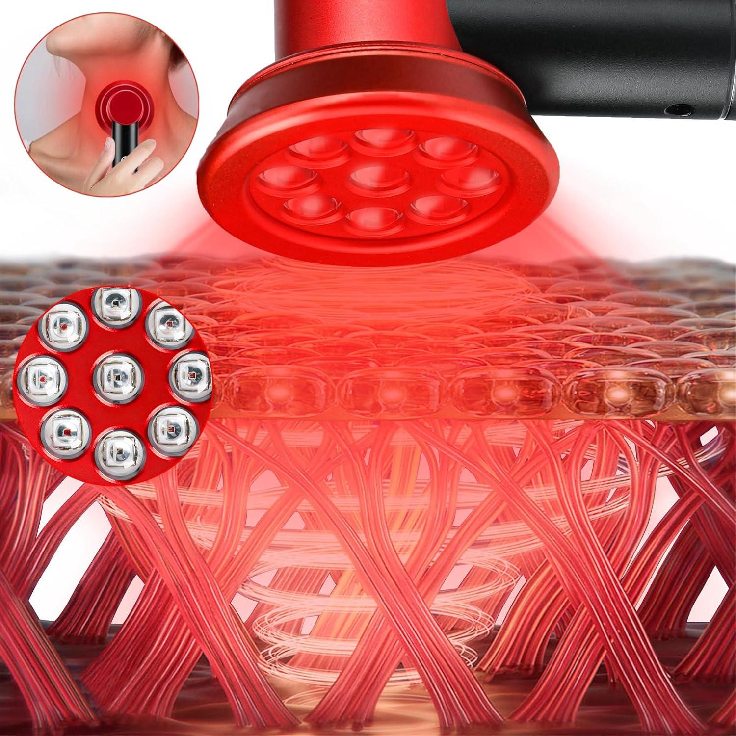 Terapia de Luz Roja NINSI LR-19 LED Portátil 3 Modos