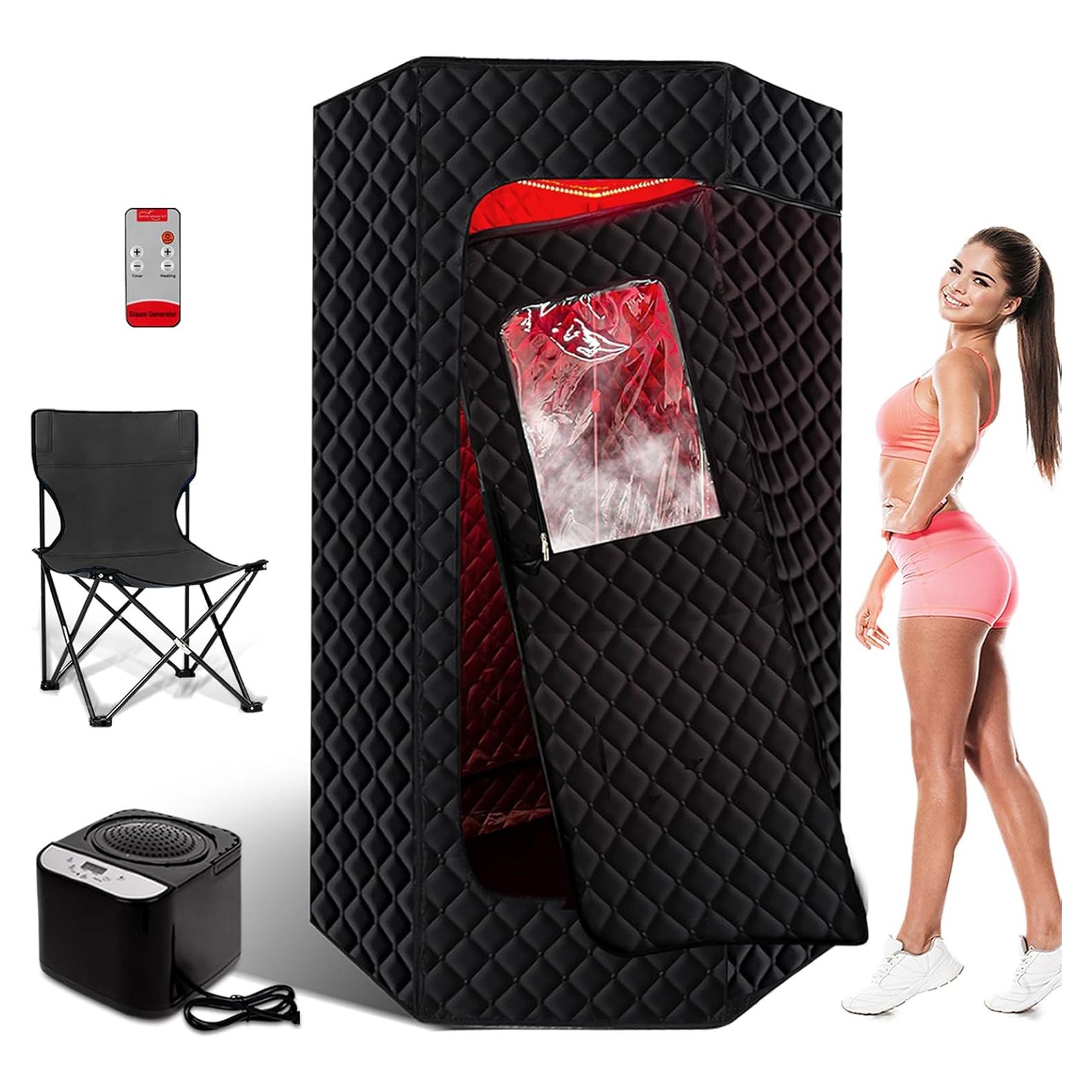 Sauna Portátil PEEKO XL Hexagonal 190 cm 1500W 4L