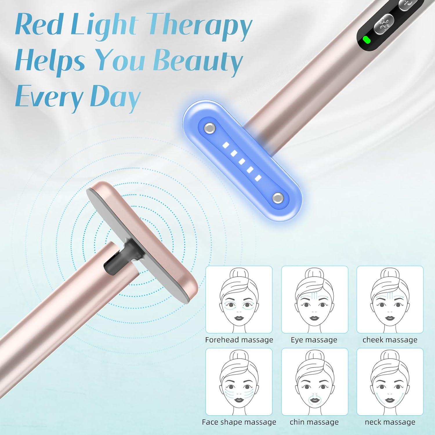 Varita de Terapia Facial LED 7 Colores Shenzhen 20.6cm
