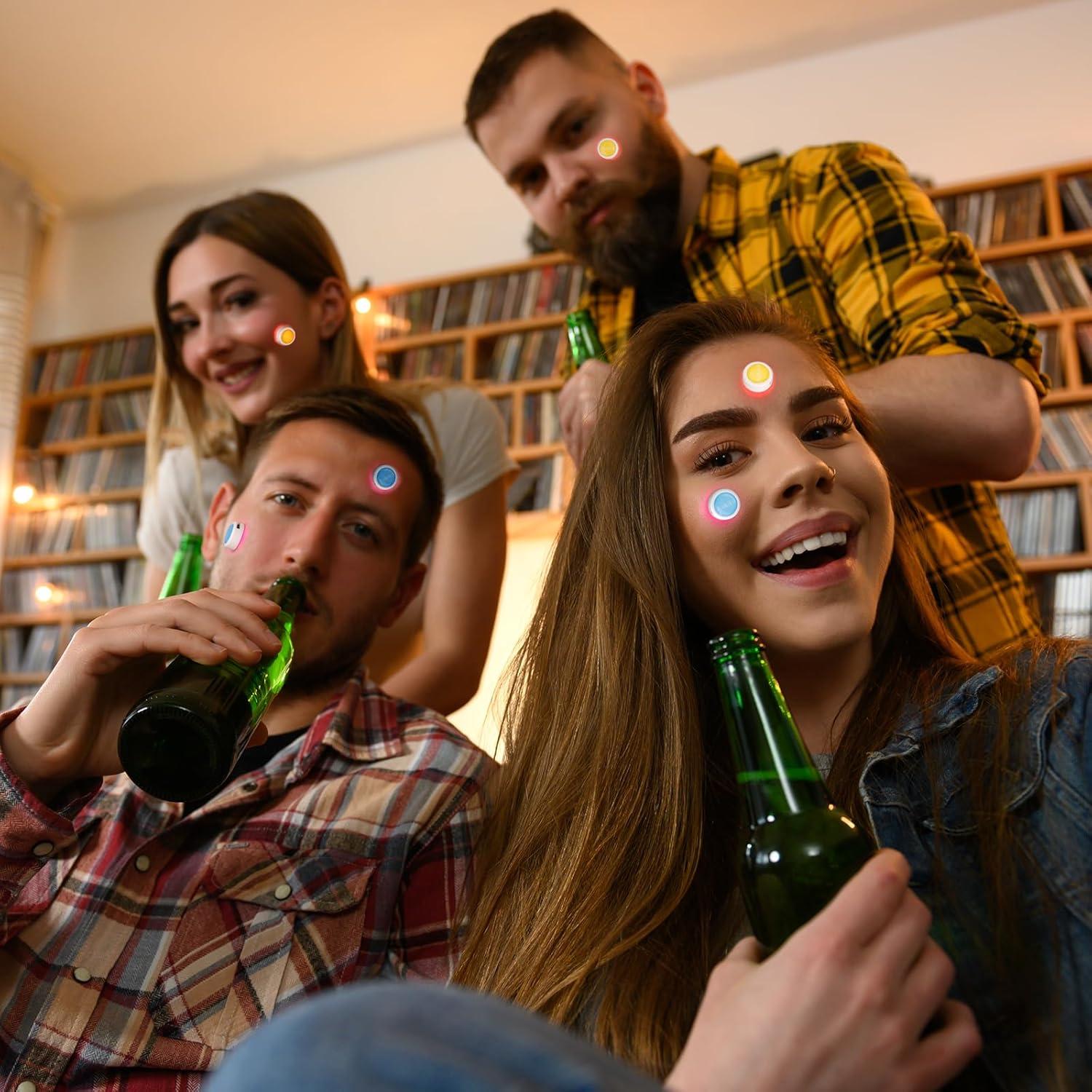 Parche para Granos LED Rojo y Azul AUSLKA - 6 Piezas